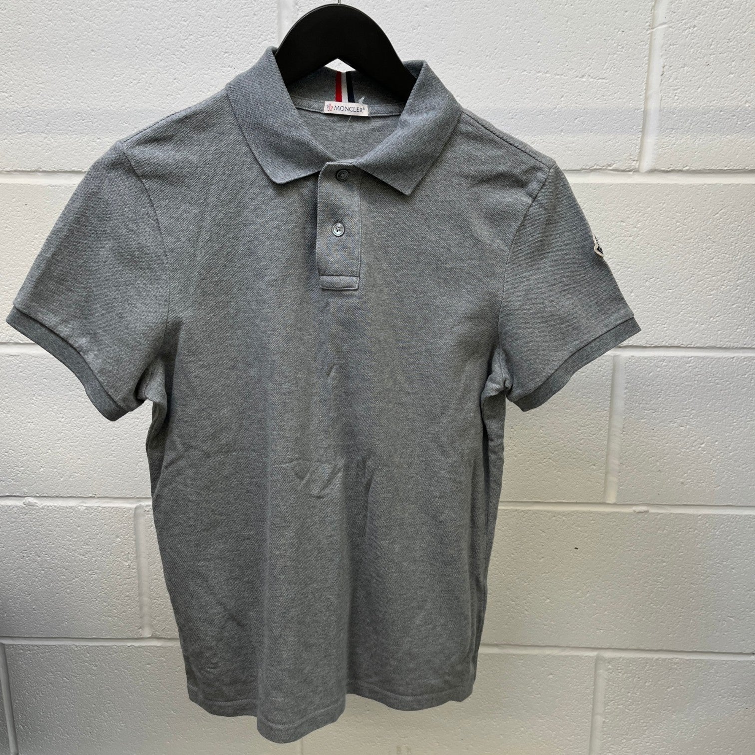 Men's Maglia Polo Shirt Grey Size S