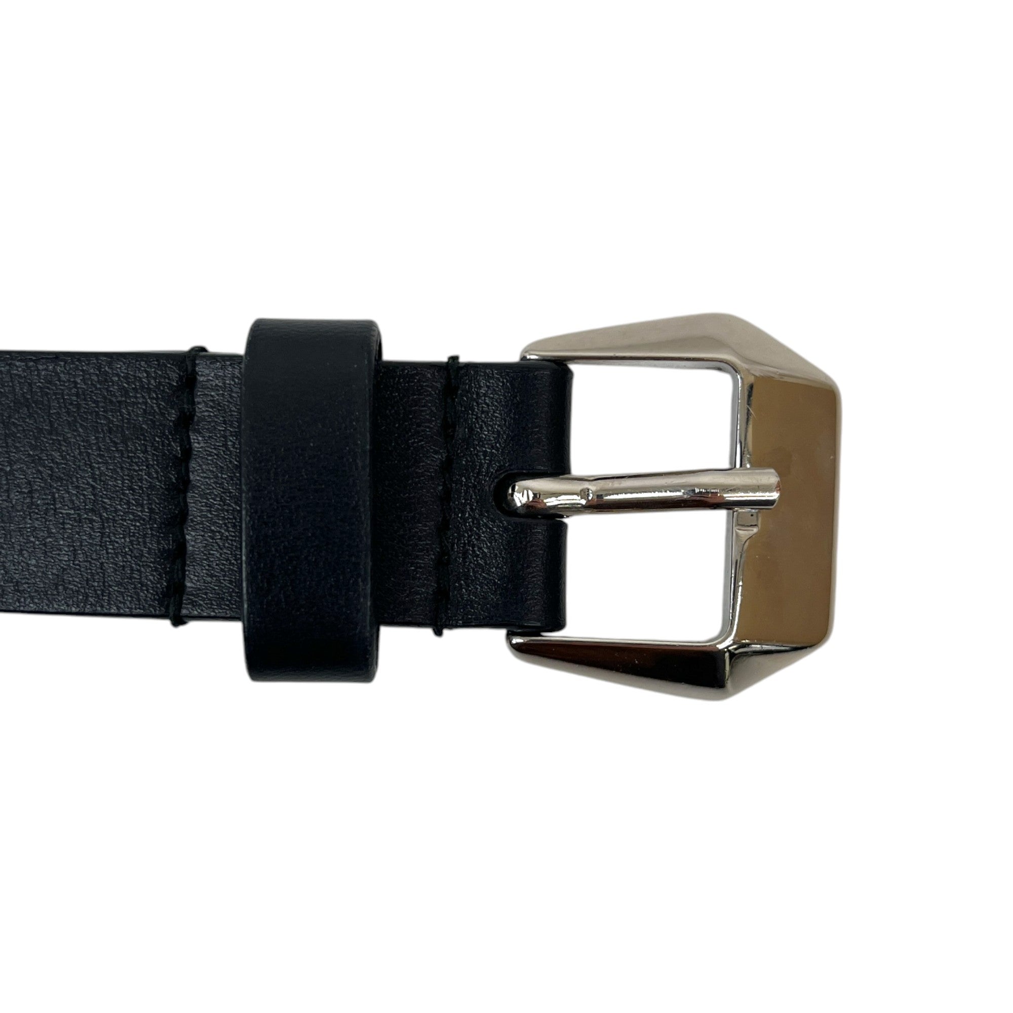 Women's Logo Belt Black Size 75CM / UK 6