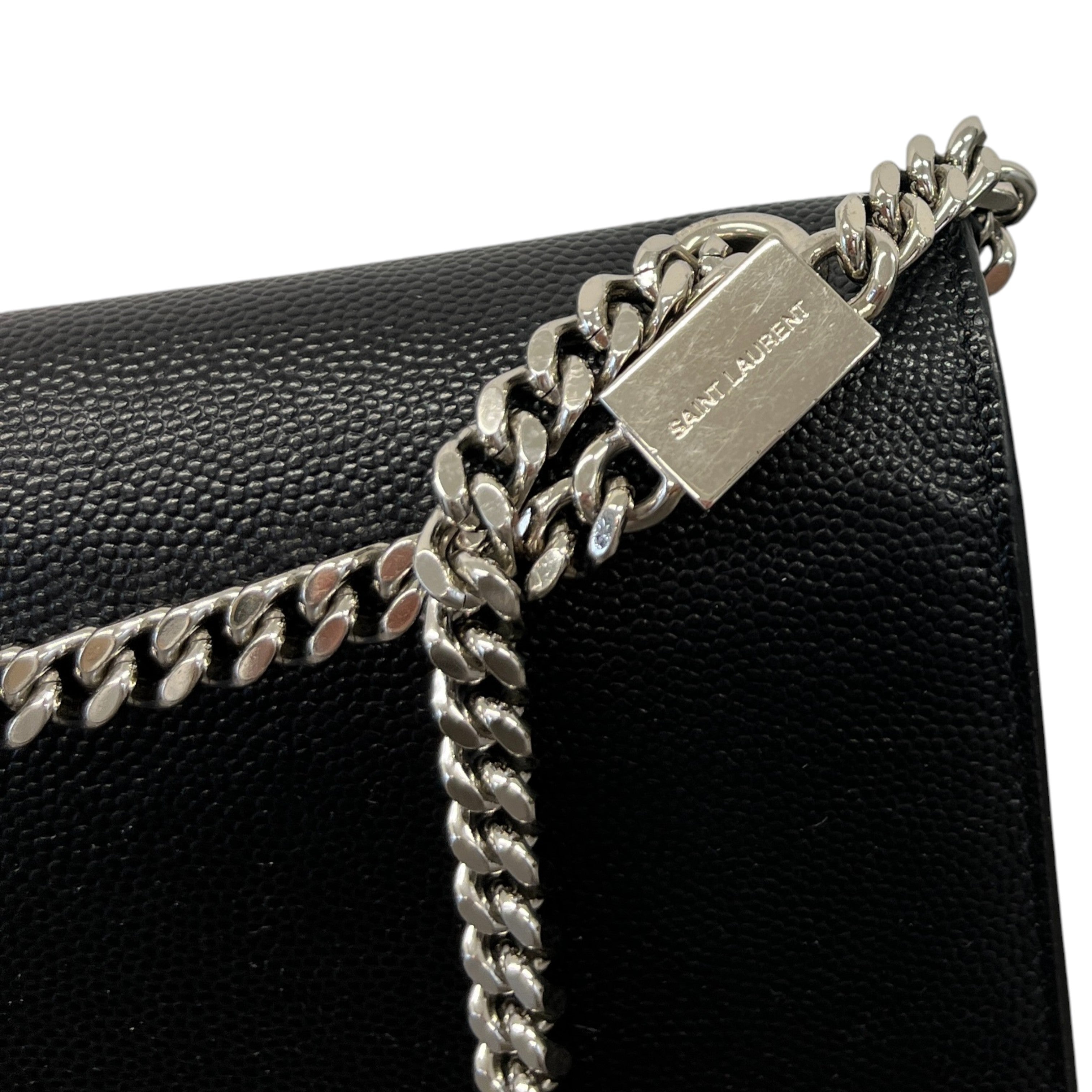 Women's Kate Medium Tassel In Grain De Poudre Bag Black