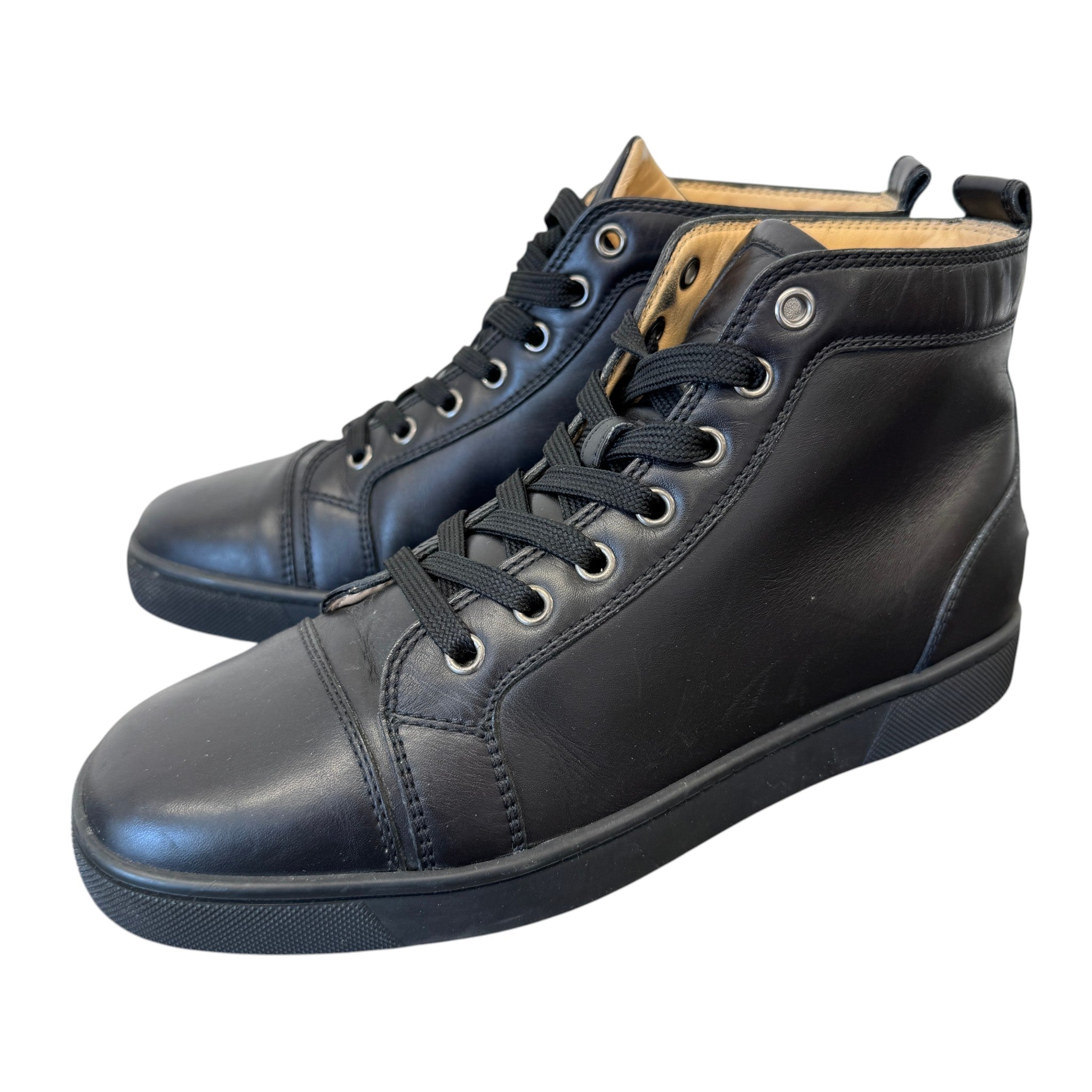 Men's Louis High Trainers Black Size EU 40 / UK 6
