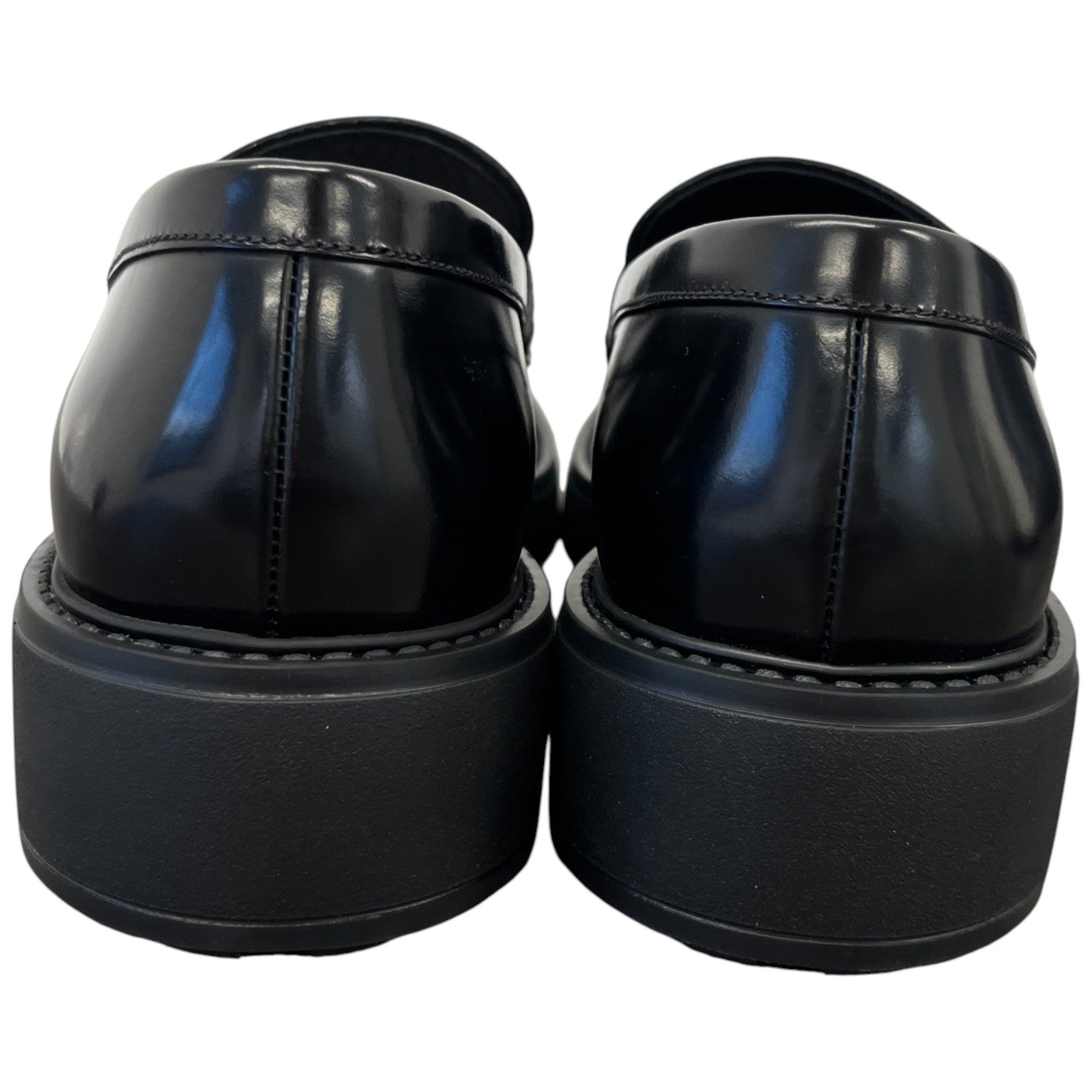 Men's Penny-Slot Loafers Black Size EU 41 / UK 7