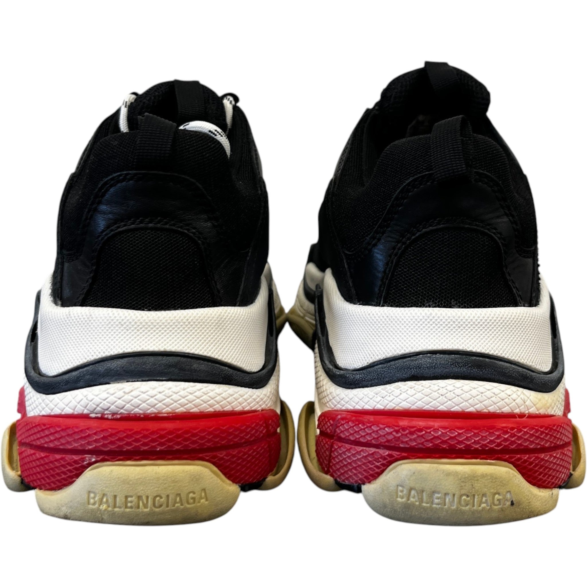 Men's Triple S Low Trainers Black Size EU 41 / UK 7