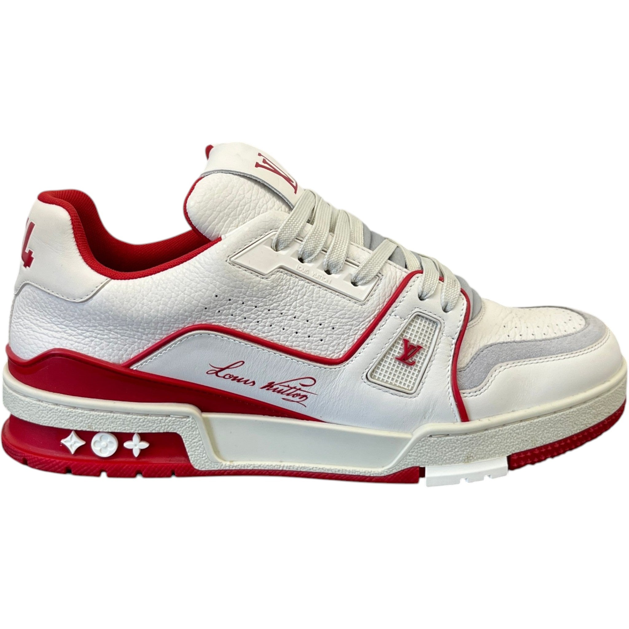 Men's Lv Low Trainers Red Size EU 41 / UK 7