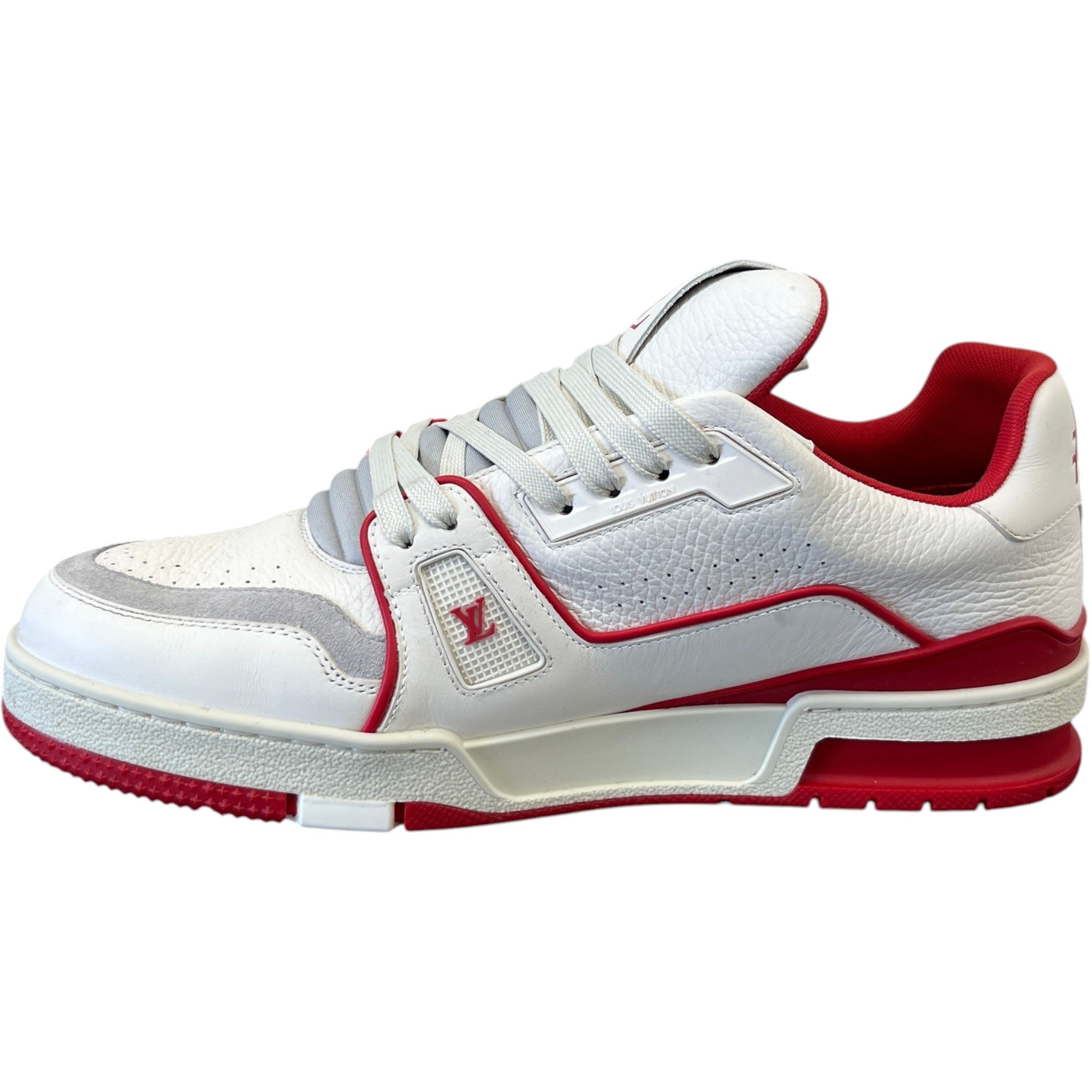 Men's Lv Low Trainers Red Size EU 41 / UK 7