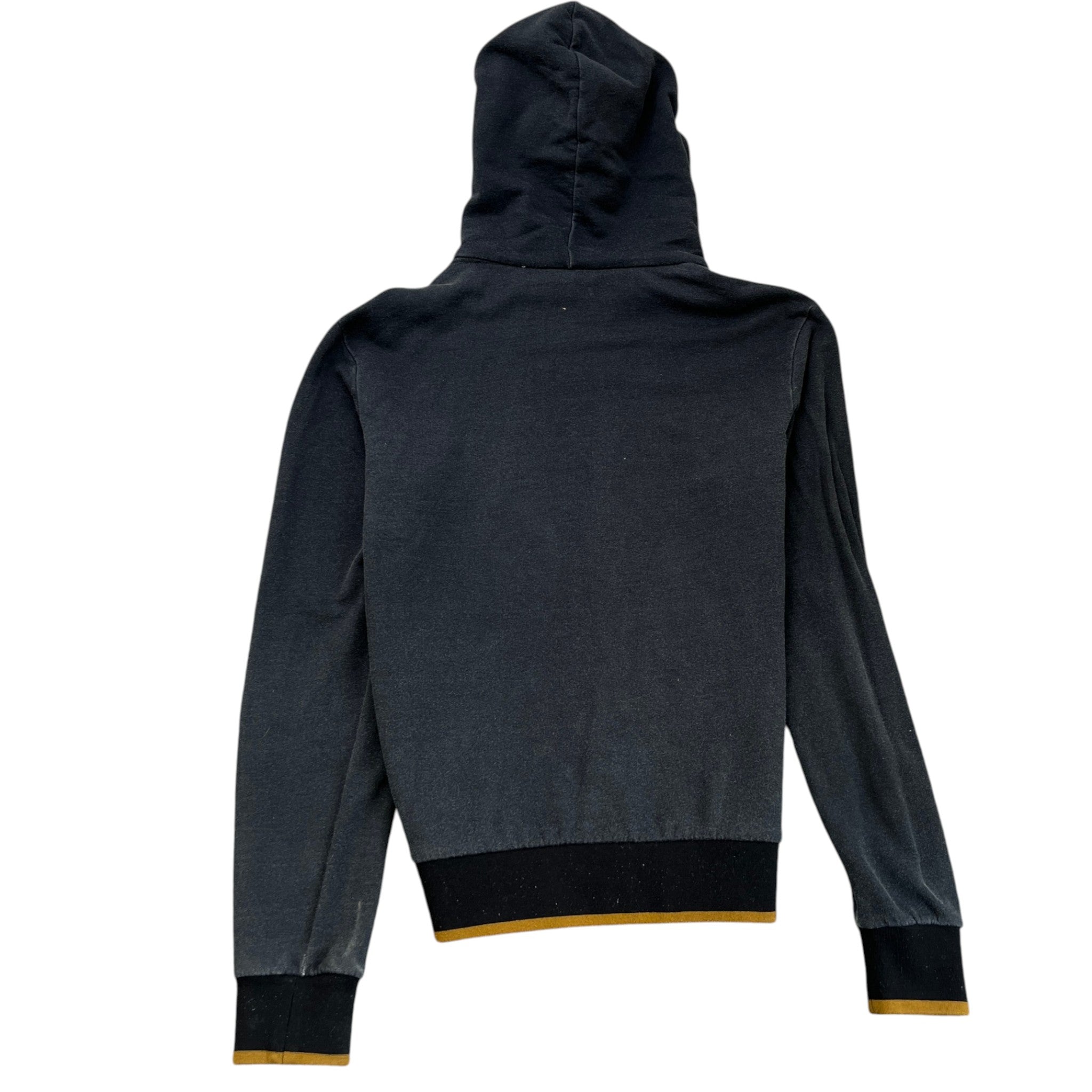 Men's Logo Print Hoodie Grey Size IT 48 / UK M