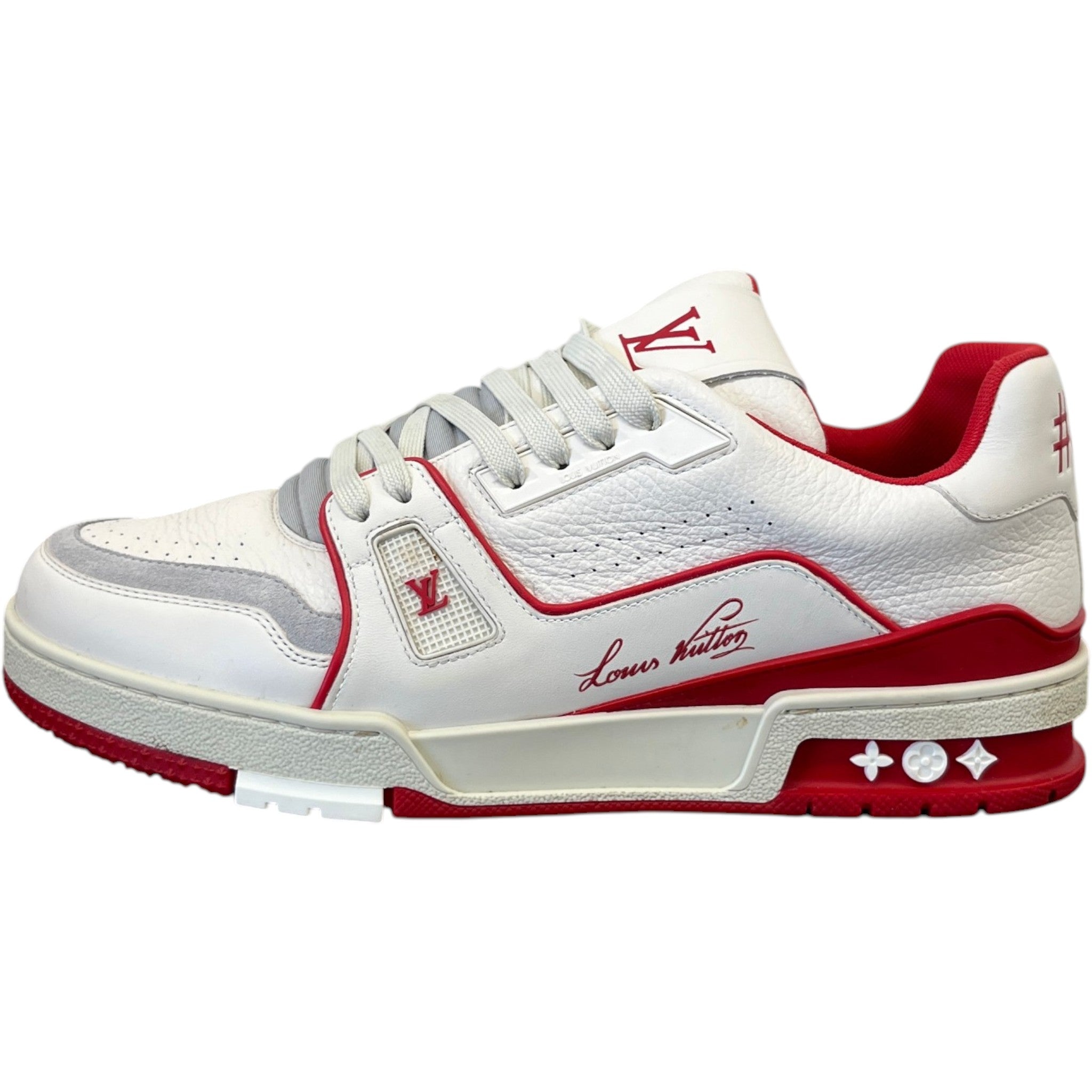 Men's Lv Low Trainers Red Size EU 41 / UK 7