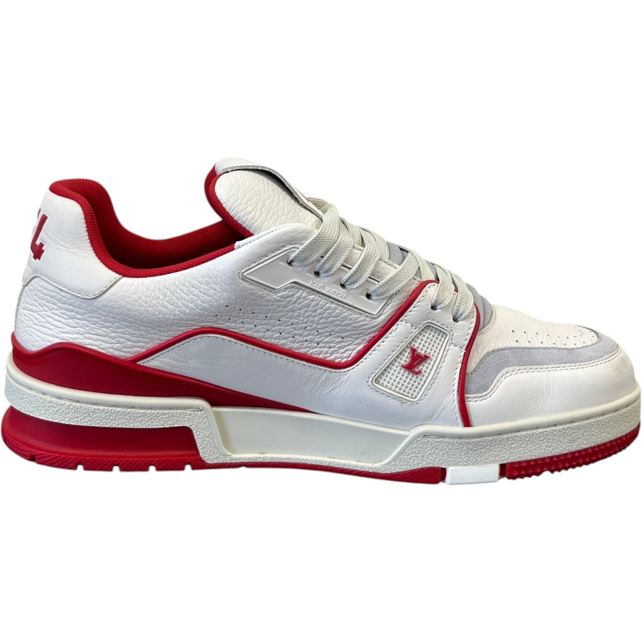 Men's Lv Low Trainers Red Size EU 41 / UK 7
