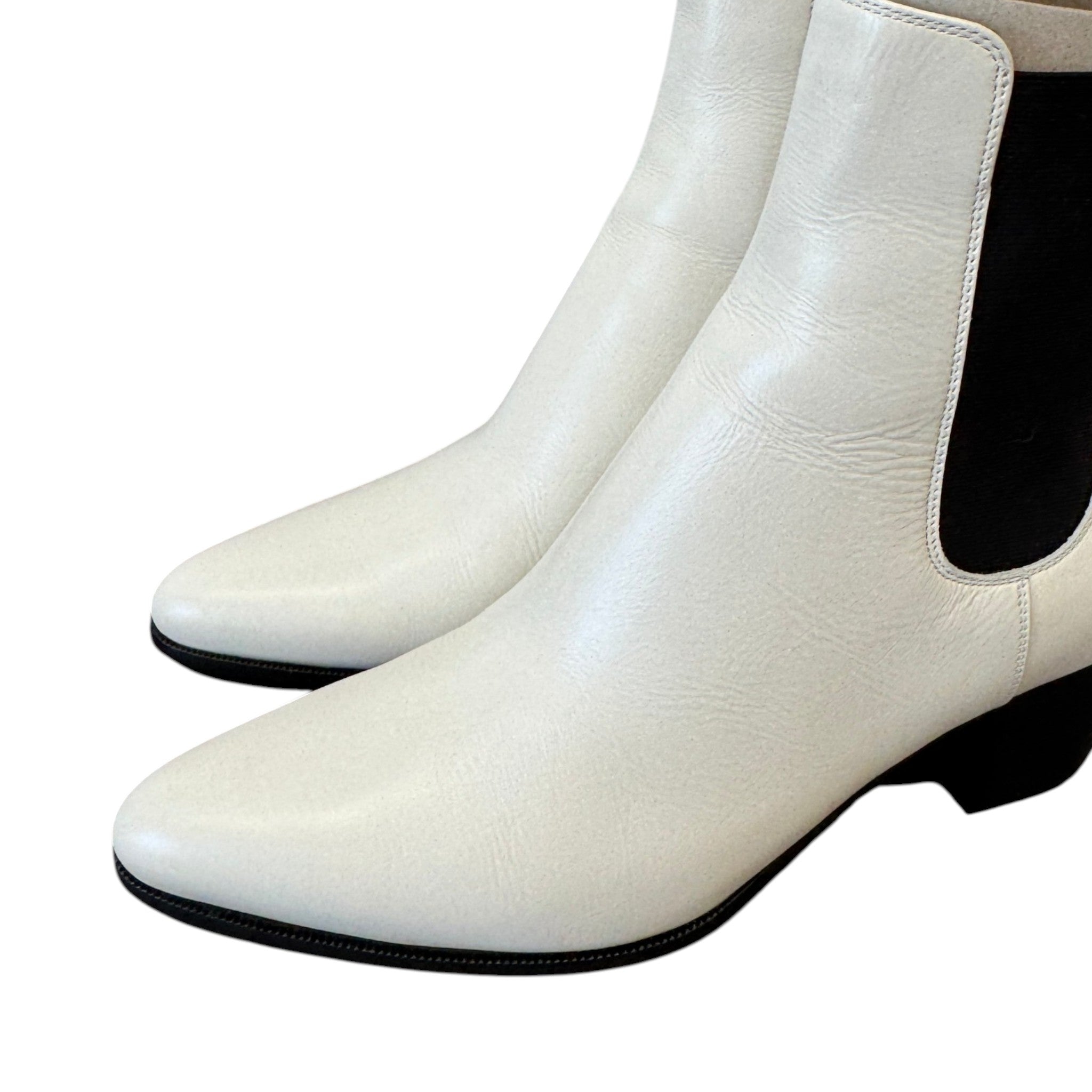 Women's Chelsea Ankle Boots White Size EU 39 / UK 6