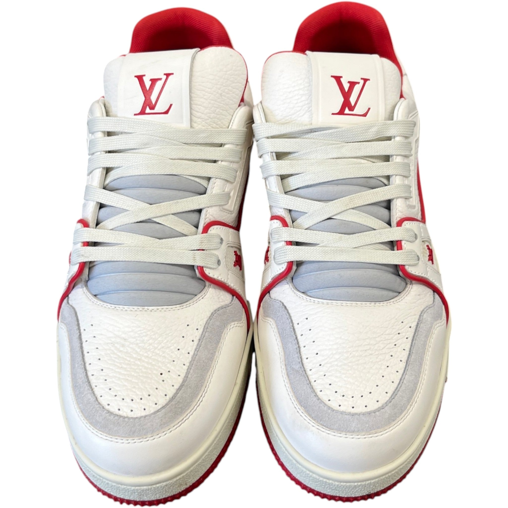 Men's Lv Low Trainers Red Size EU 41 / UK 7