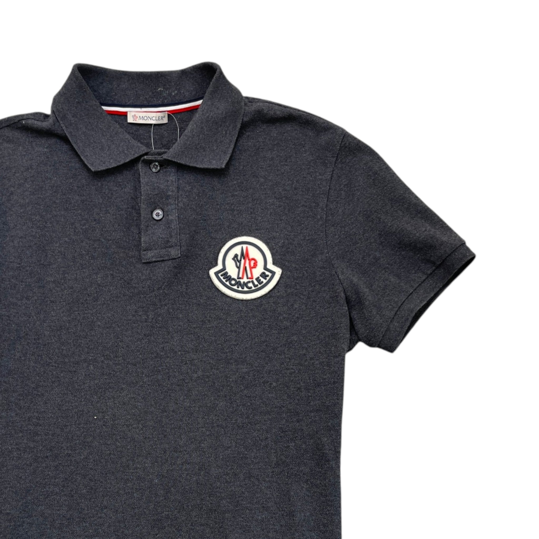 Men's Maglia Polo Shirt Grey Size S