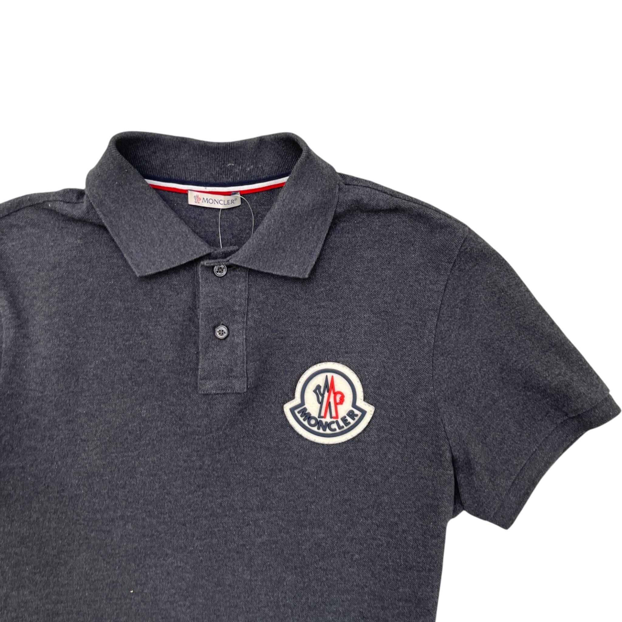Men's Maglia Polo Shirt Grey Size S