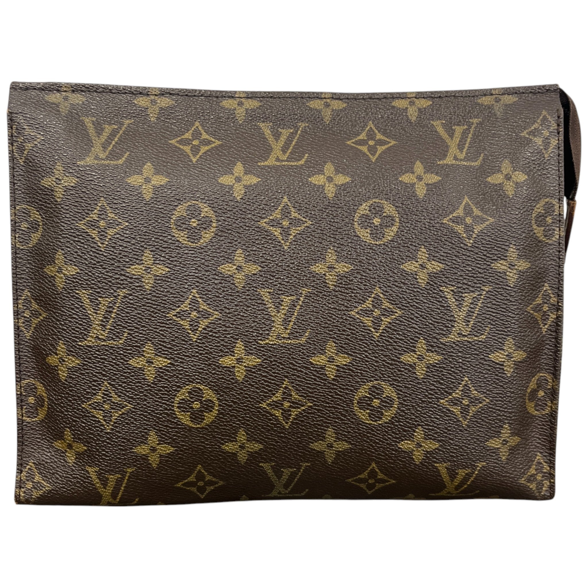 Women's Monogram Toiletry Bag Brown