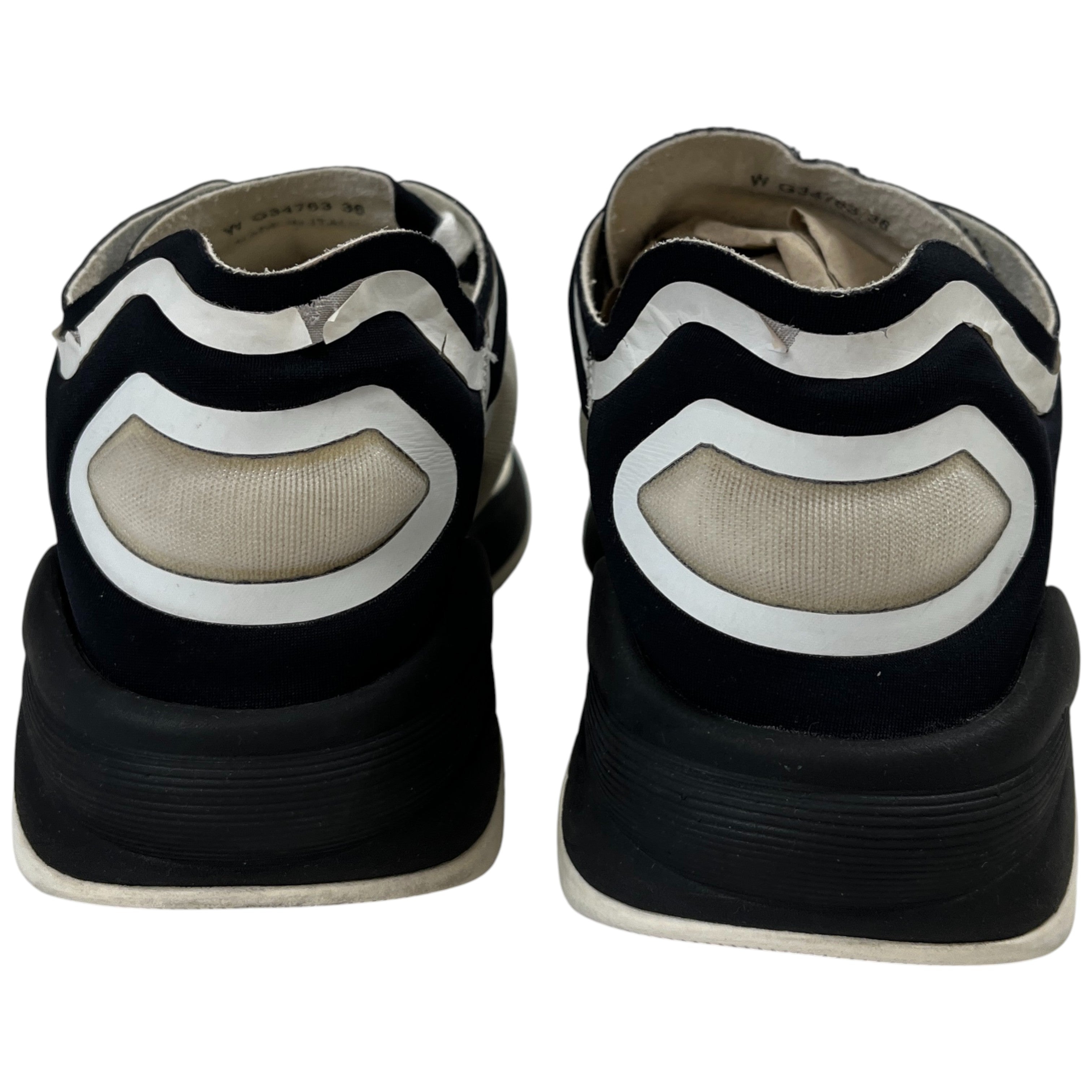 Women's Cc Logo Low Trainers Black Size EU 36 / UK 3