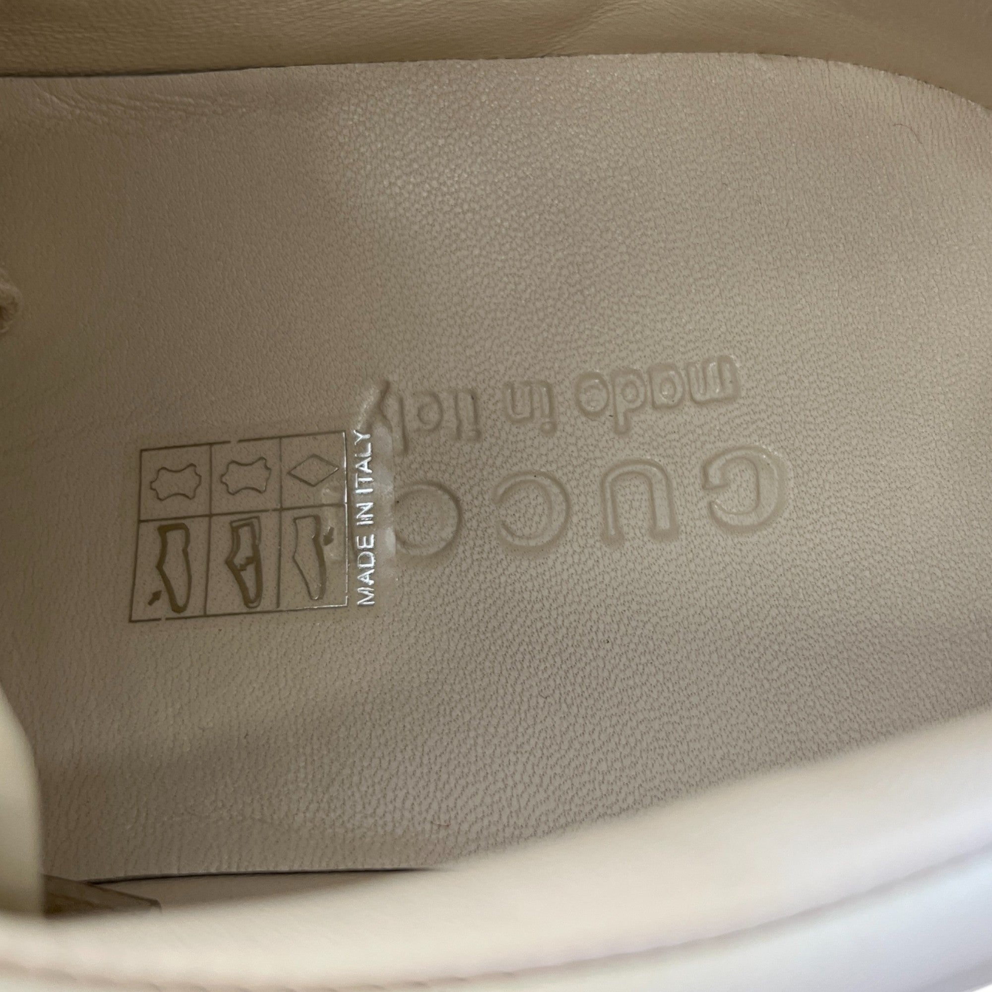 Men's Rhyton Low Trainers White Size EU 45.5 / UK 11.5