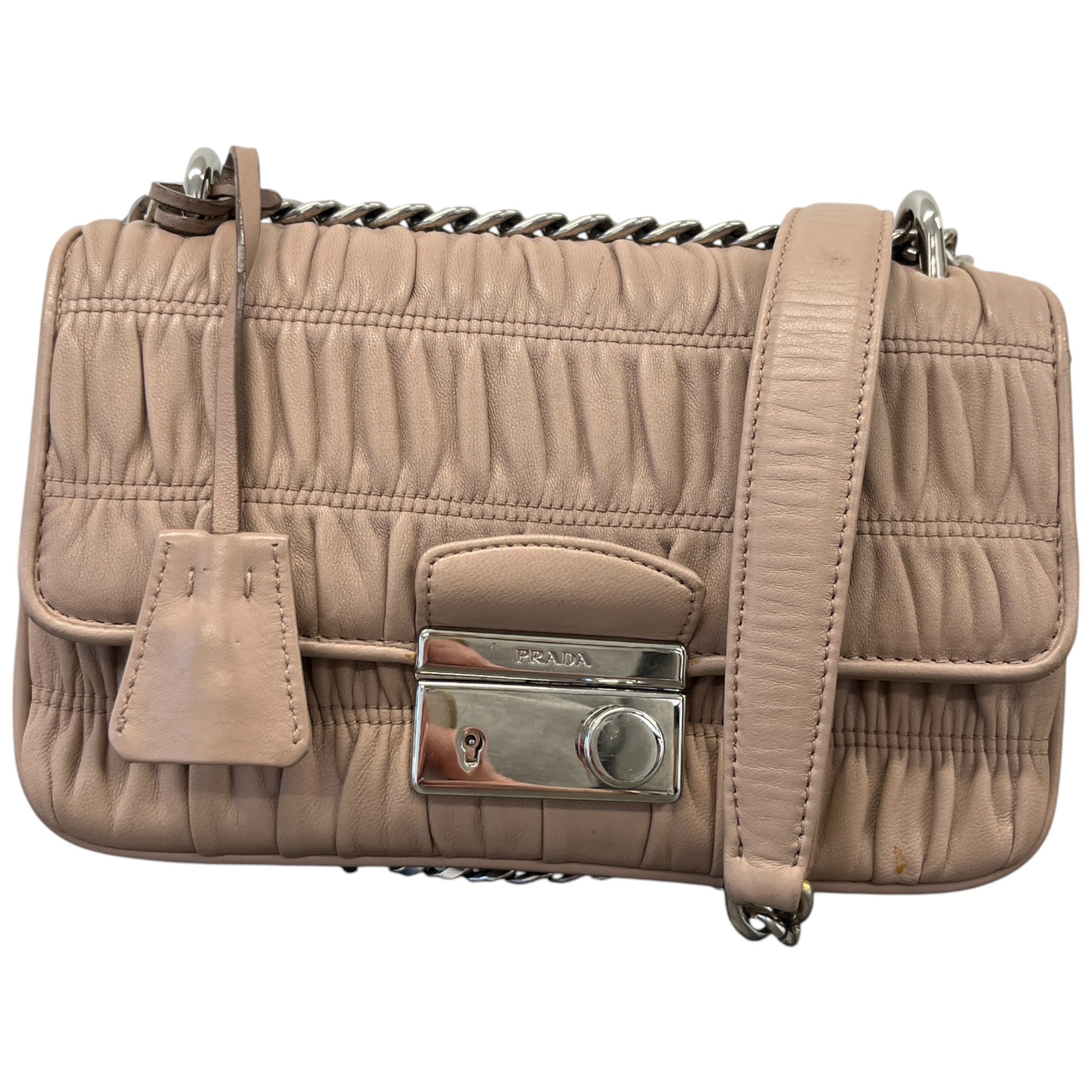 Women's Nappa Gaufre Bag Beige
