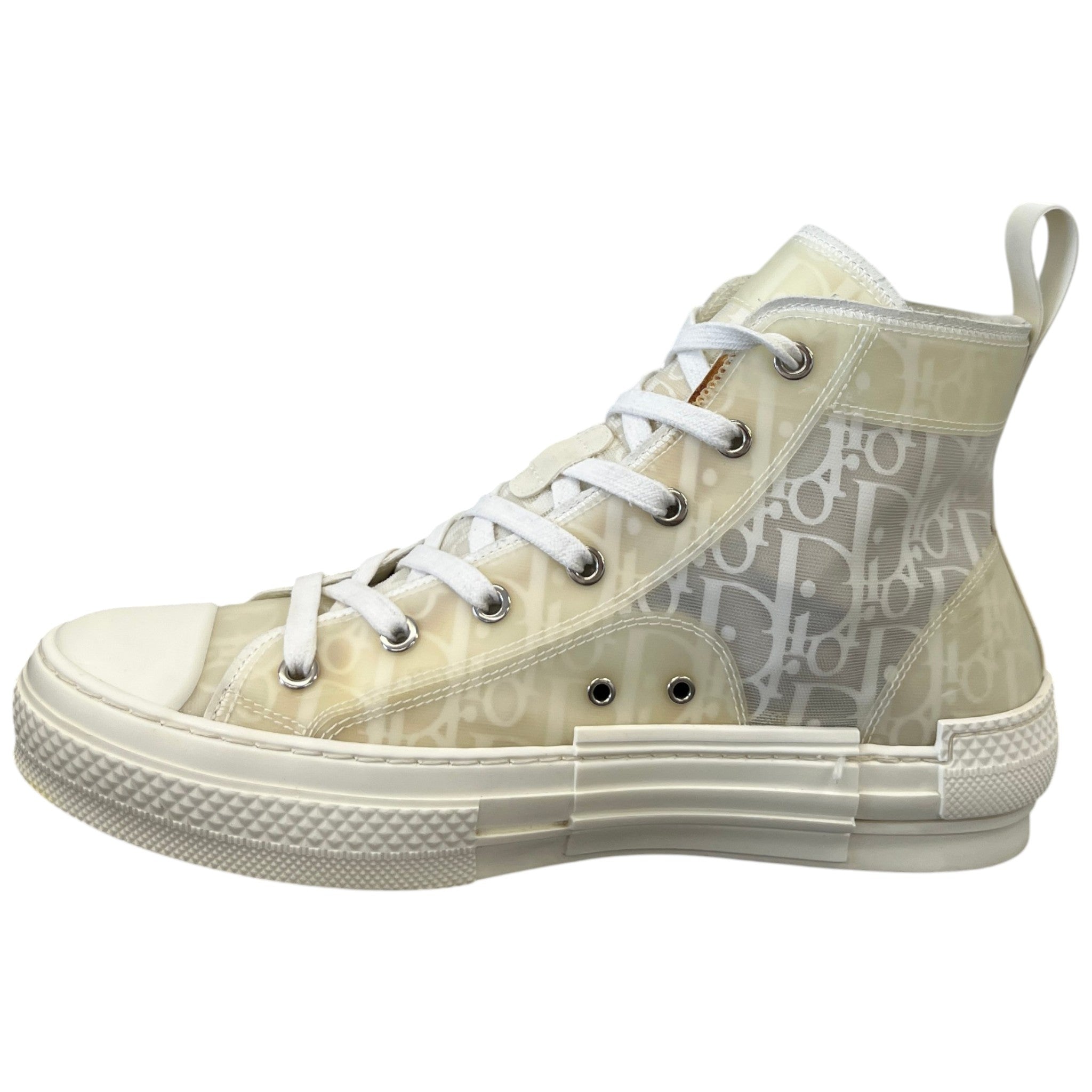 Men's B23 Oblique High Trainers White Size EU 40 / UK 6