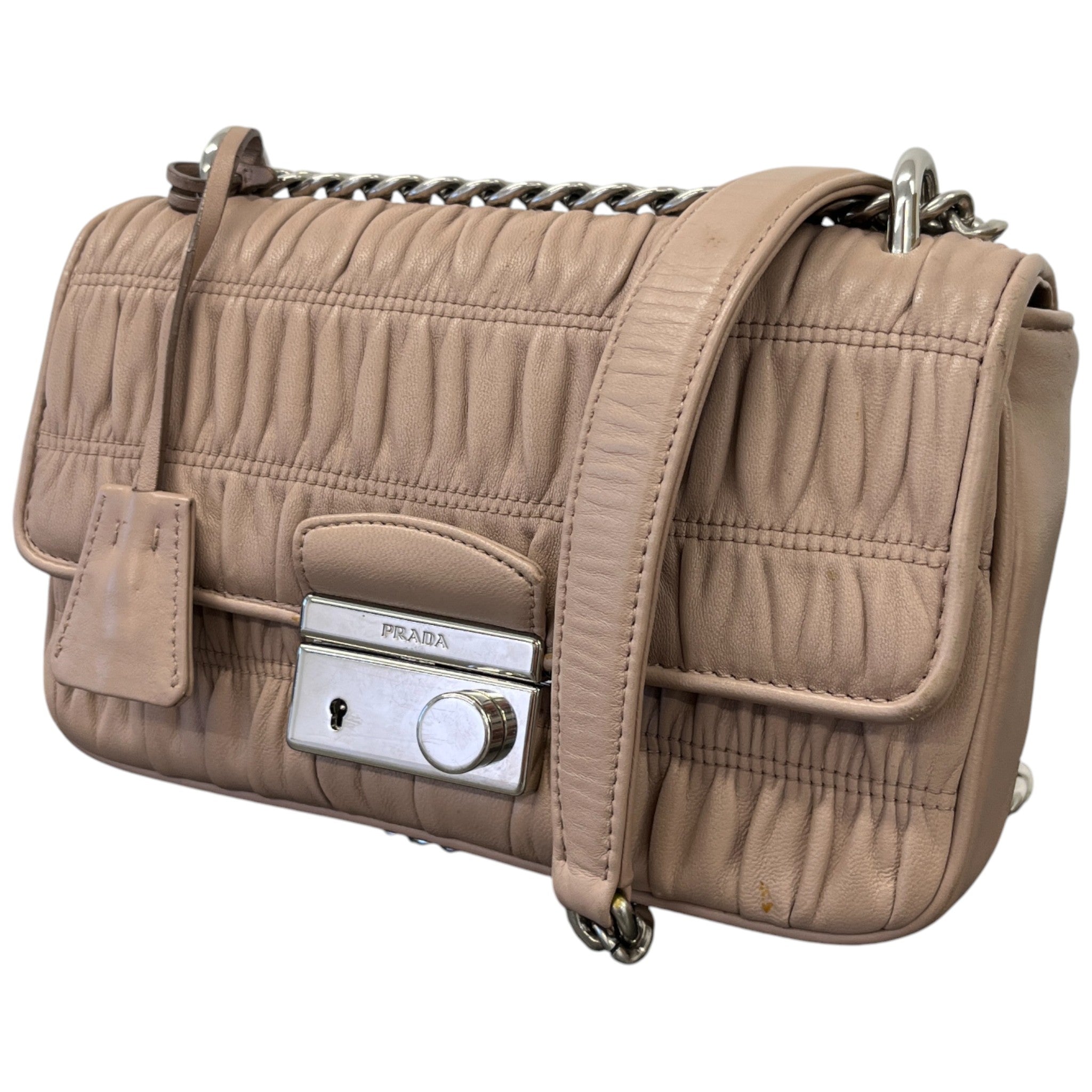 Women's Nappa Gaufre Bag Beige