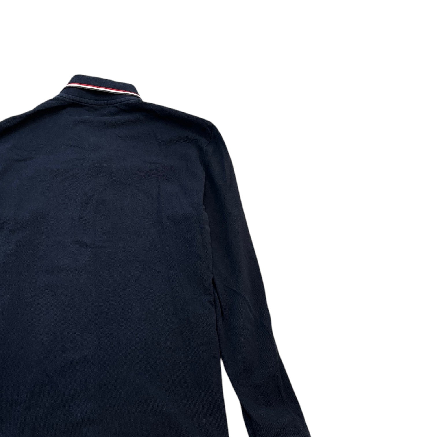 Men's Maglia Polo Shirt Navy Size L
