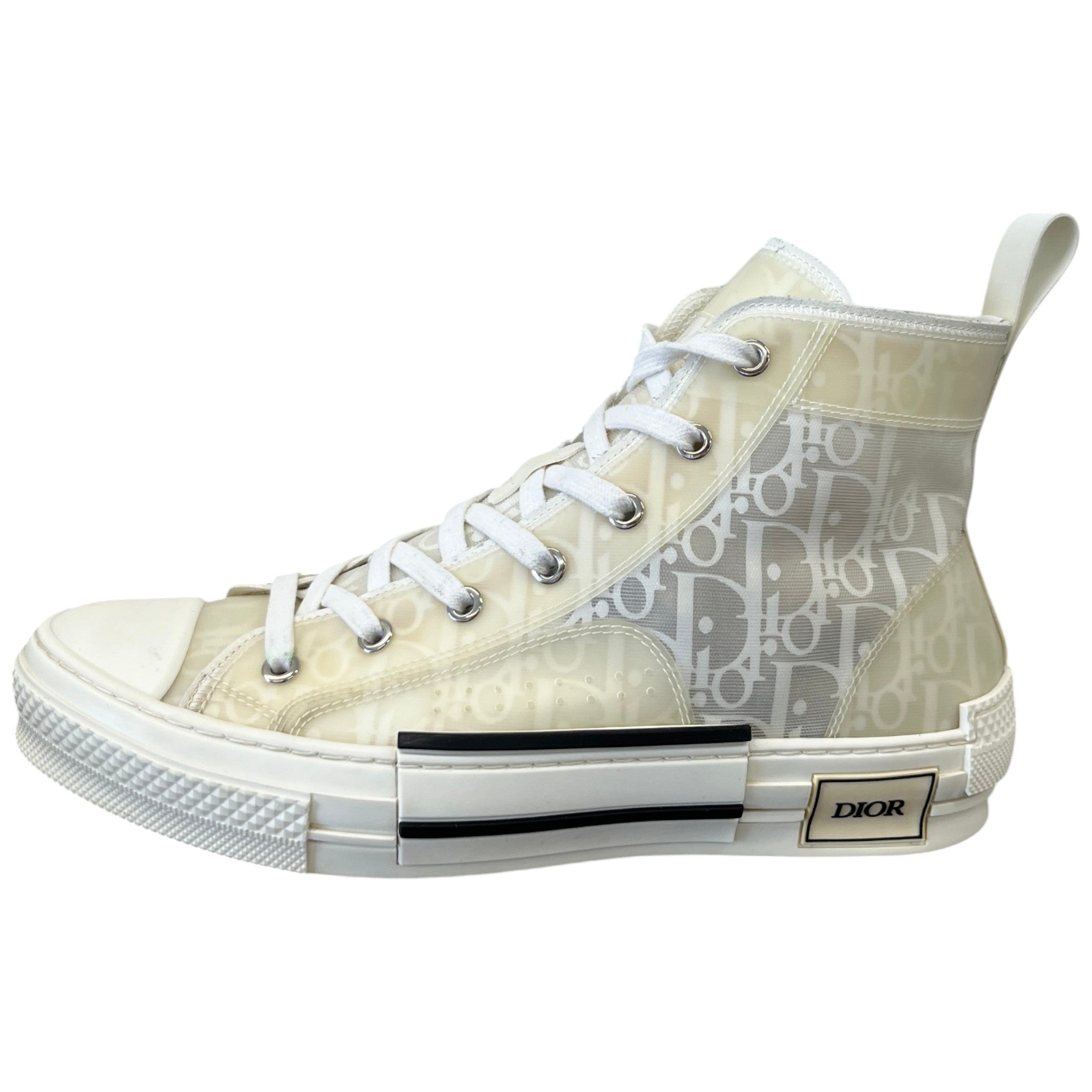 Men's B23 Oblique High Trainers White Size EU 40 / UK 6