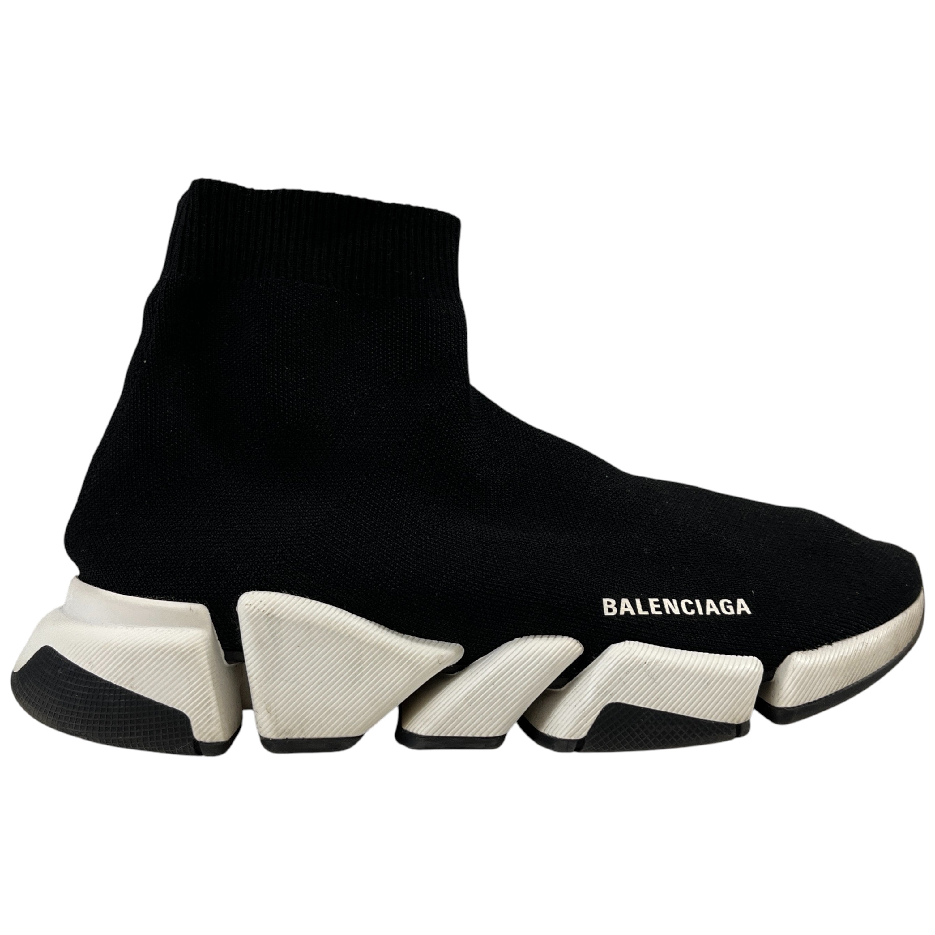 Men's Speed Sock High Trainers Black Size EU 44 / UK 10