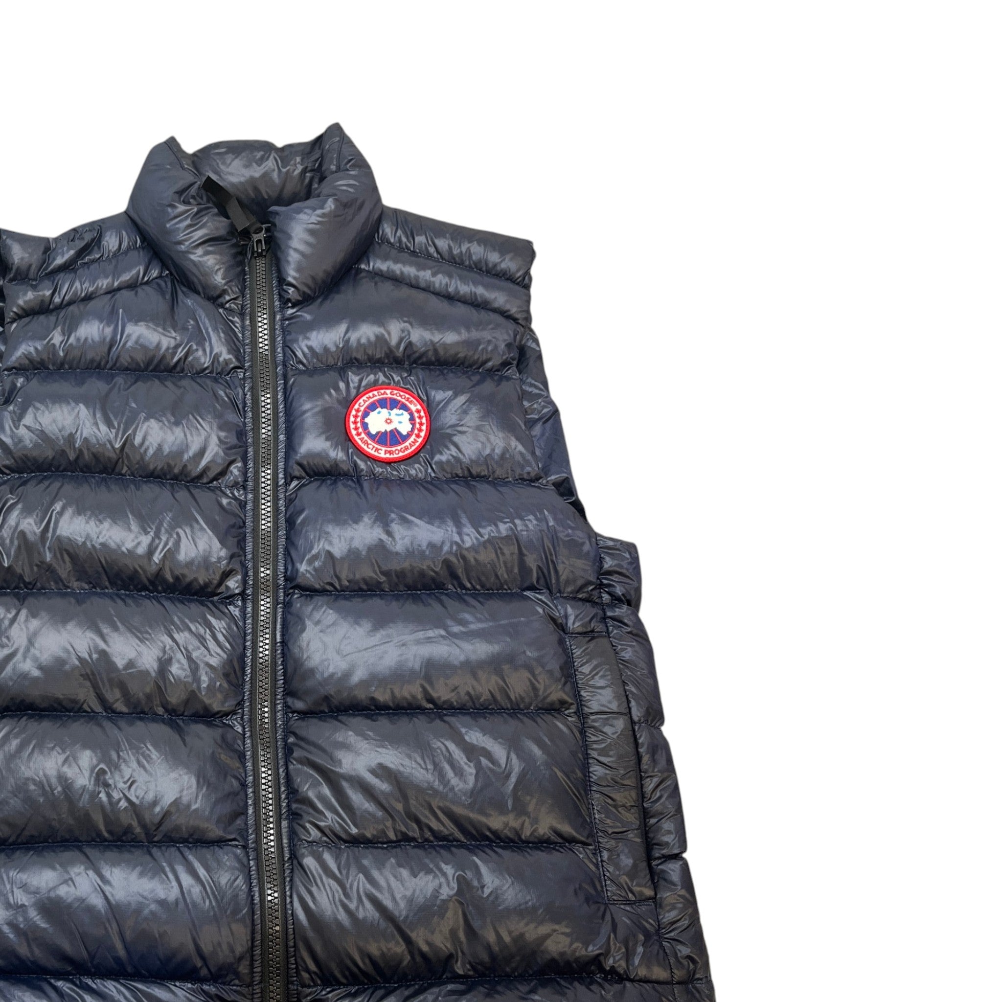 Men's Crofton Padded Gilet Navy Size L