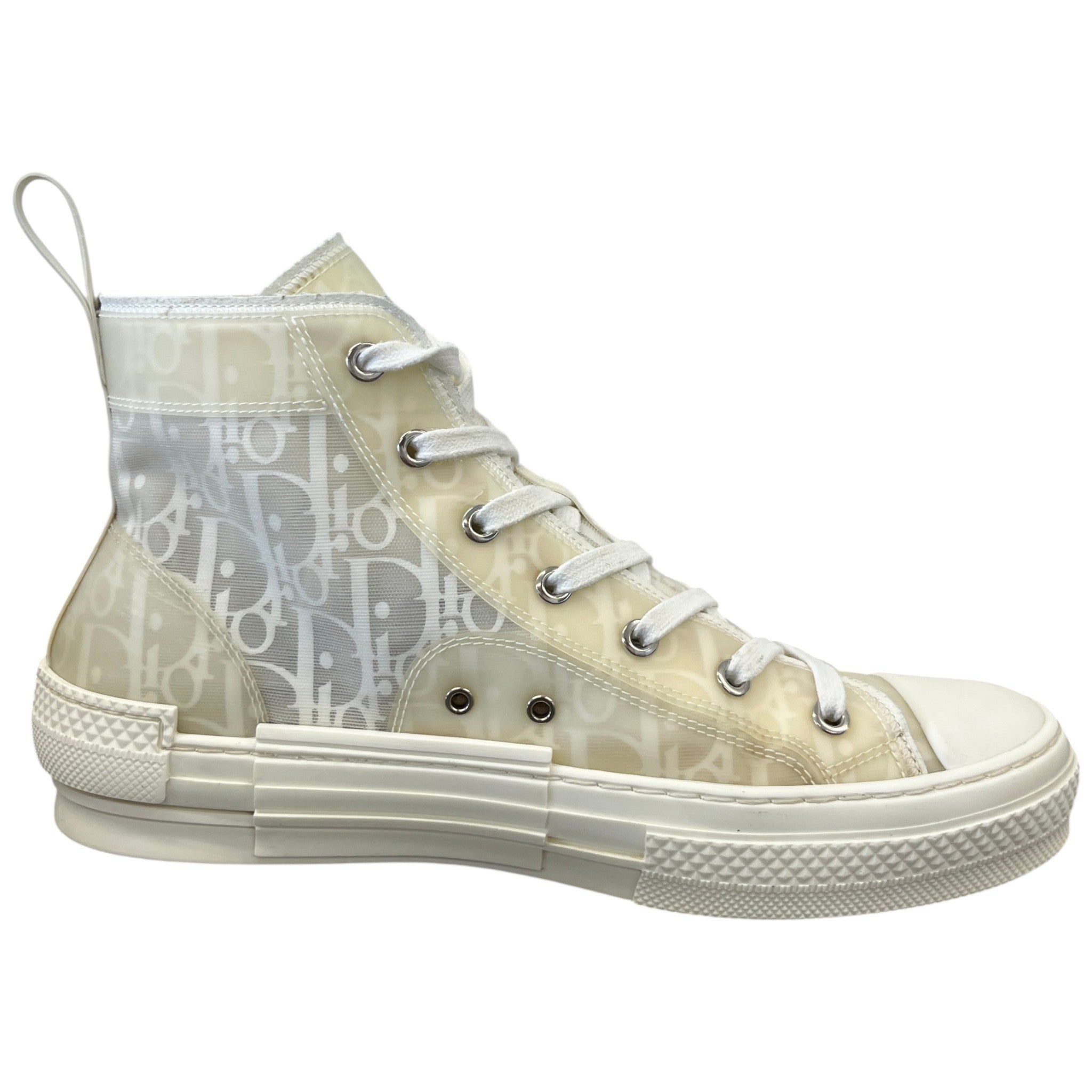 Men's B23 Oblique High Trainers White Size EU 40 / UK 6