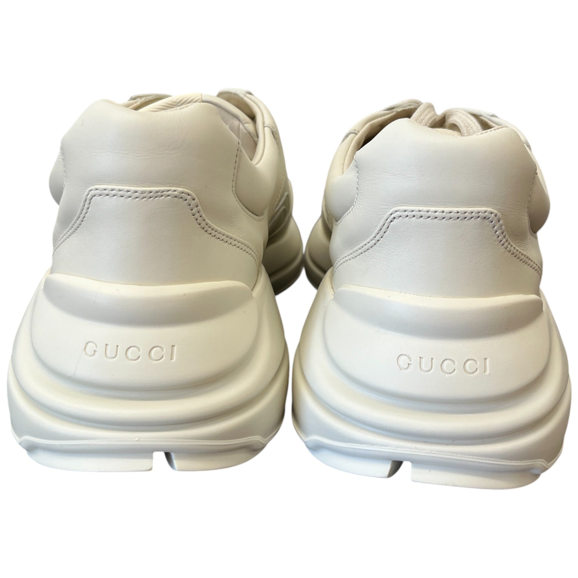 Men's Rhyton Low Trainers White Size EU 45.5 / UK 11.5