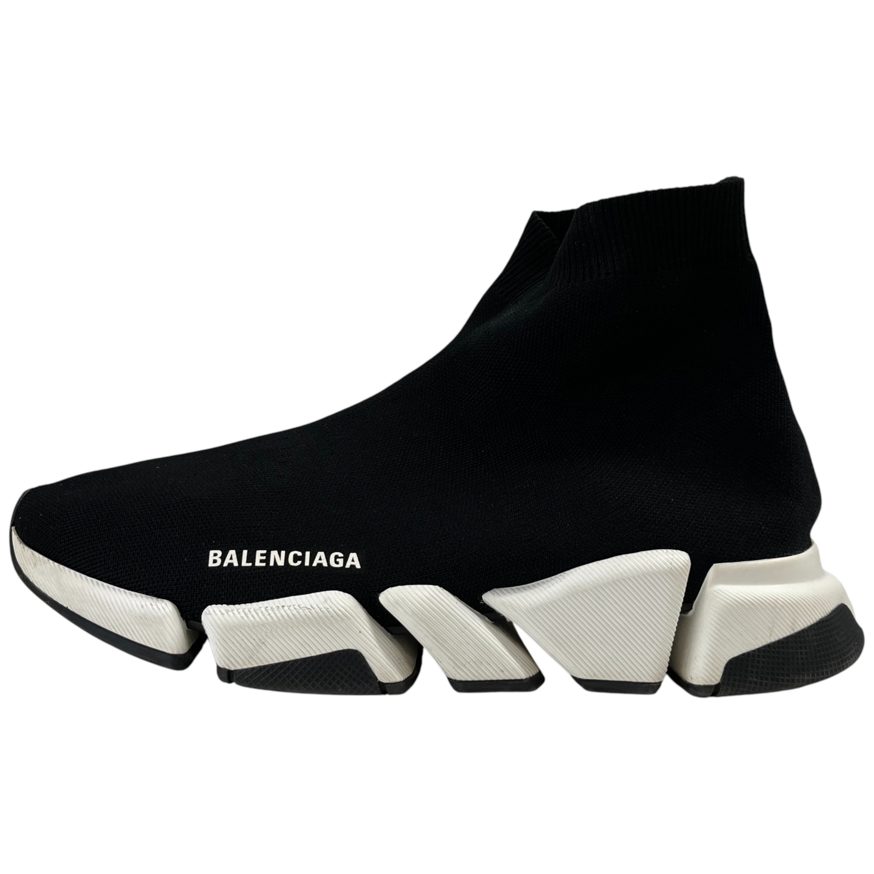 Men's Speed Sock High Trainers Black Size EU 44 / UK 10