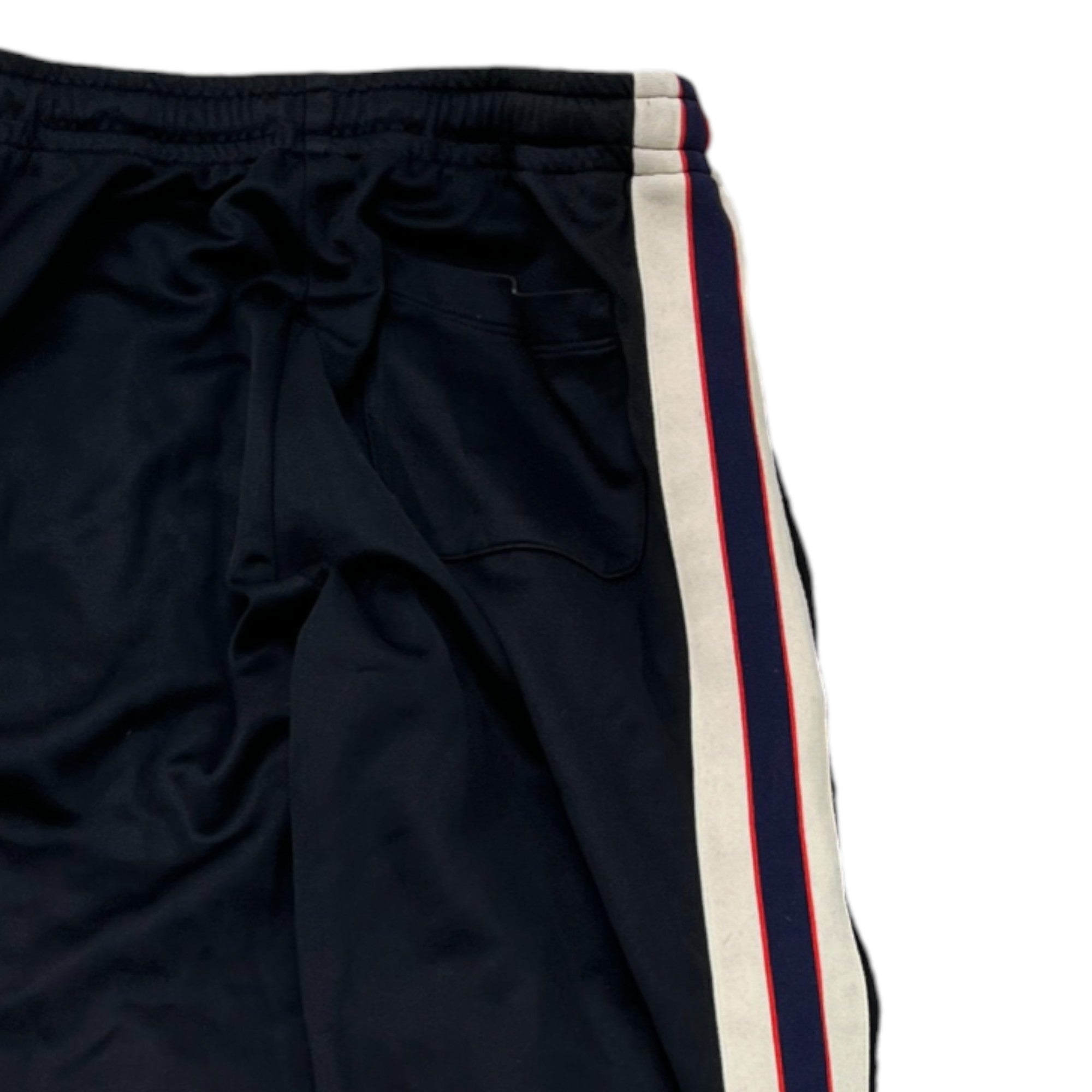 Men's Tape Logo Joggers Black Size XS