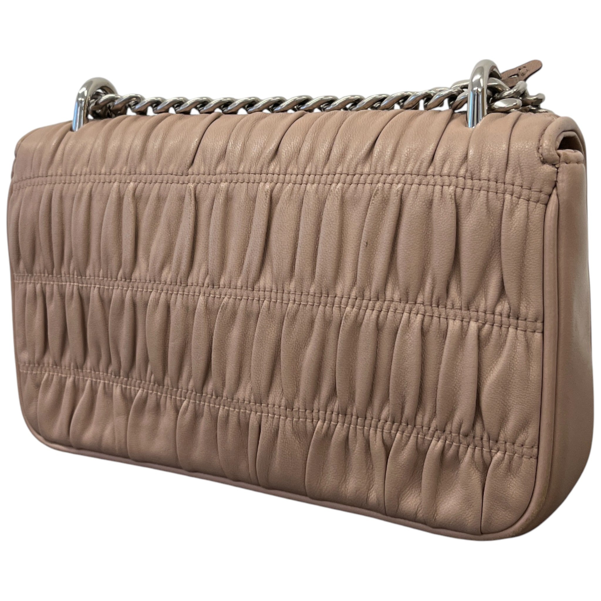 Women's Nappa Gaufre Bag Beige