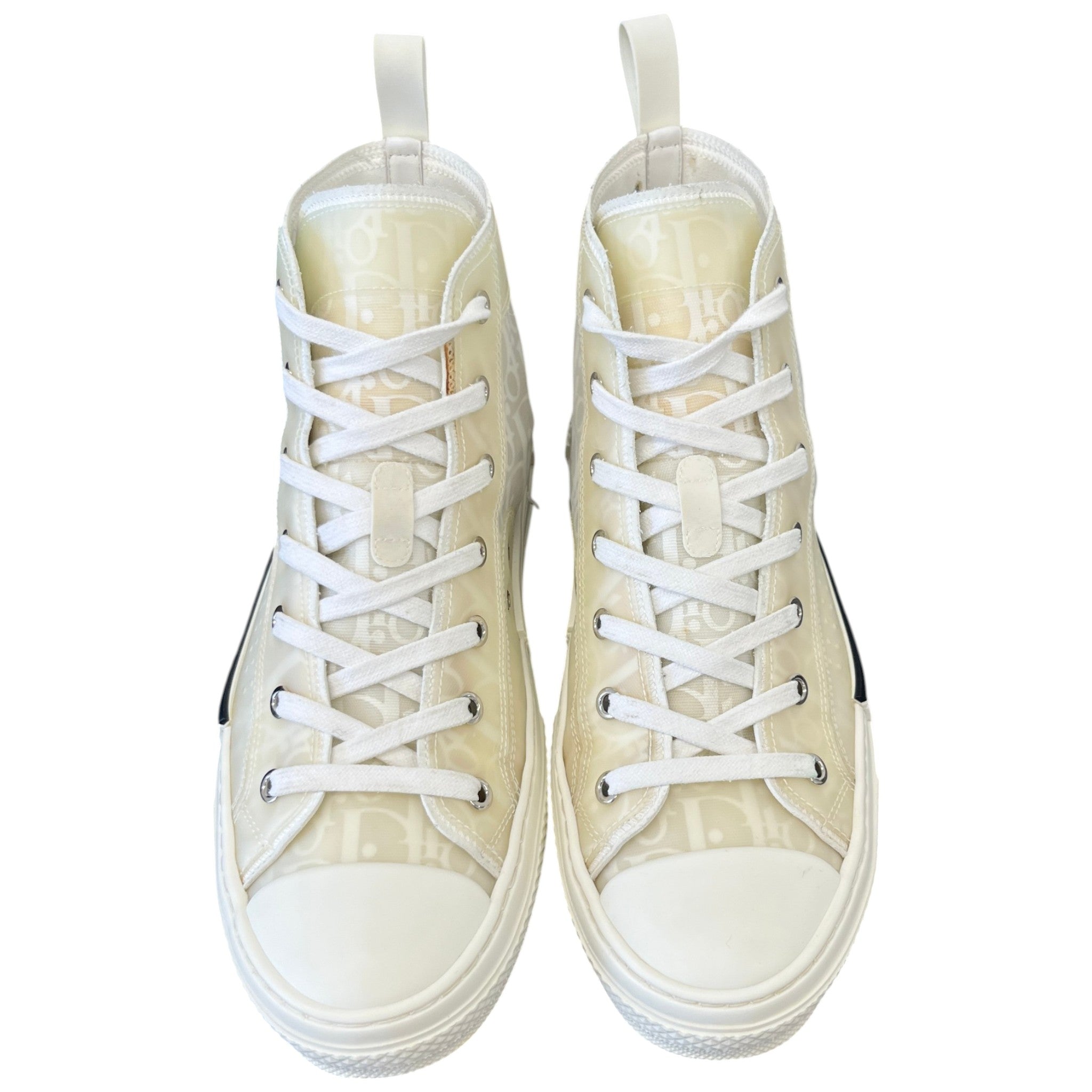 Men's B23 Oblique High Trainers White Size EU 40 / UK 6