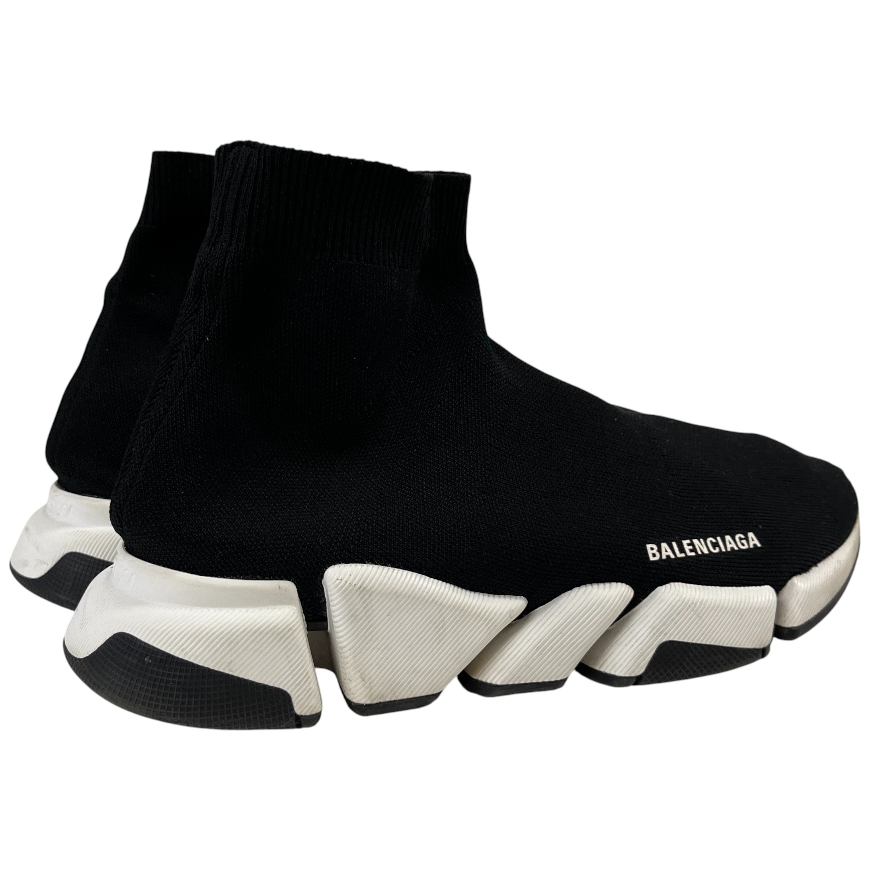 Men's Speed Sock High Trainers Black Size EU 44 / UK 10