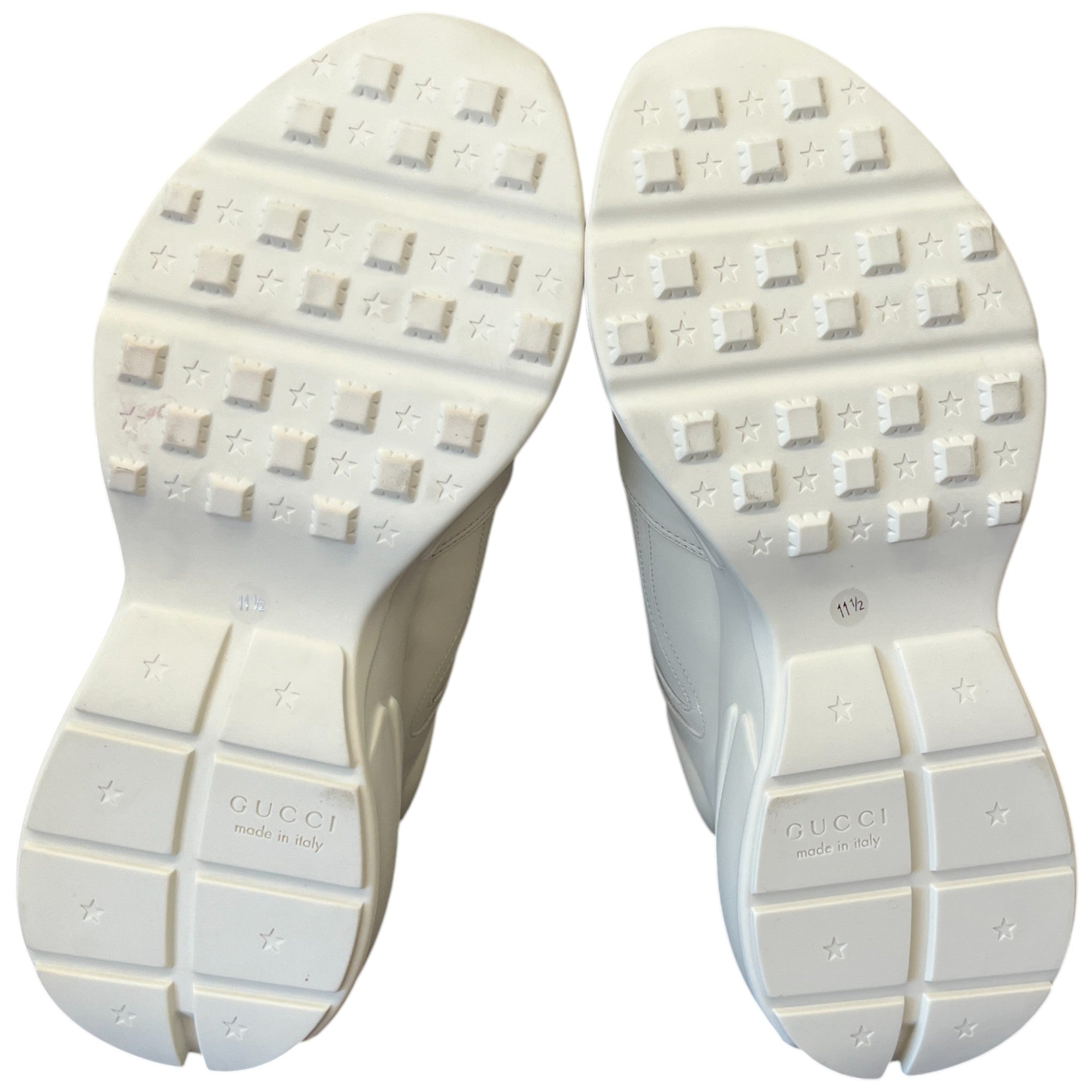 Men's Rhyton Low Trainers White Size EU 45.5 / UK 11.5