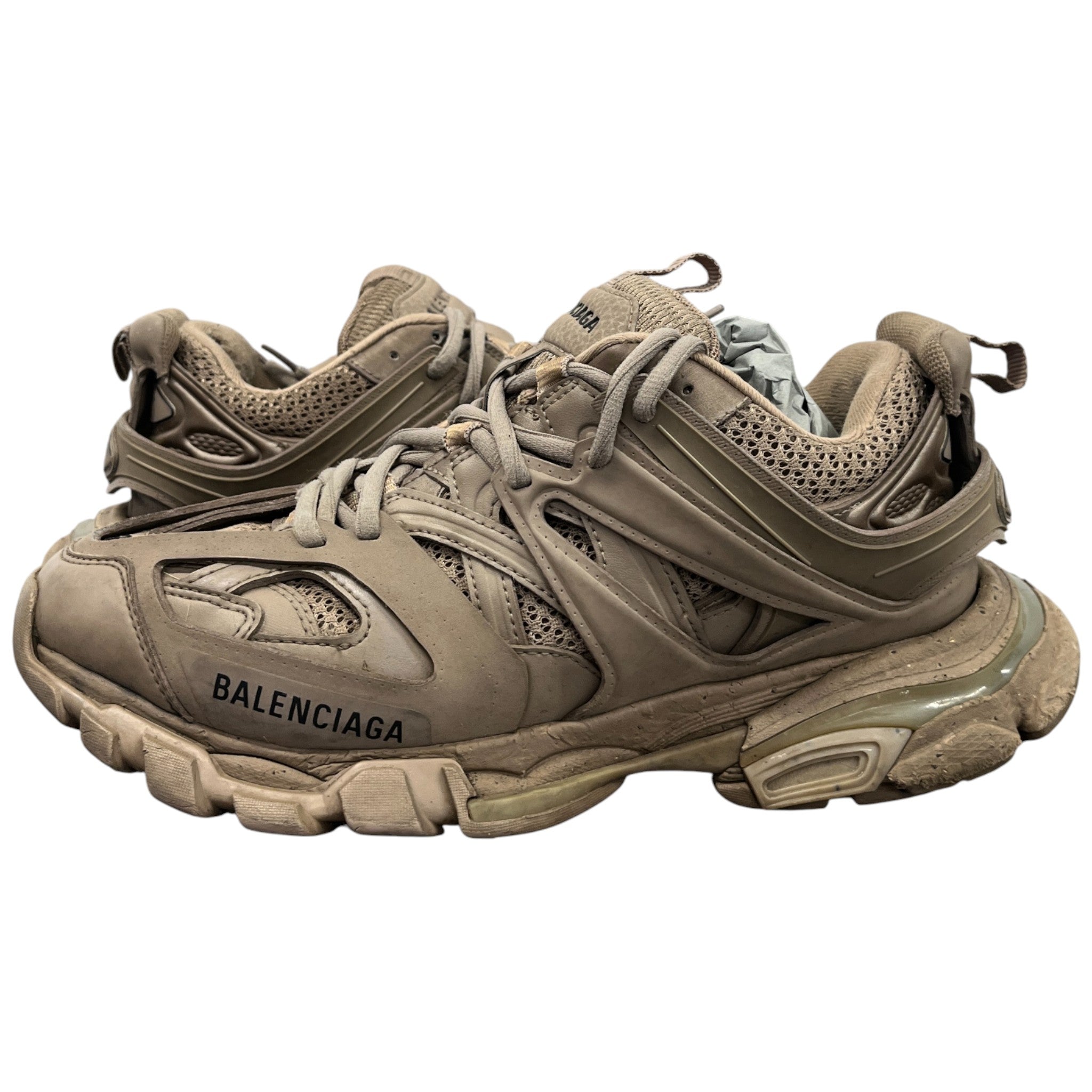 Women's Tracks Low Trainers Brown Size EU 38 / UK 5