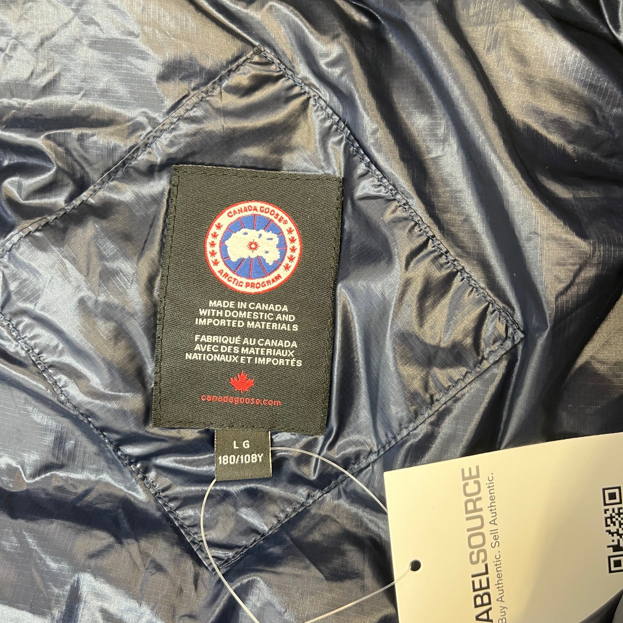 Men's Crofton Padded Gilet Navy Size L