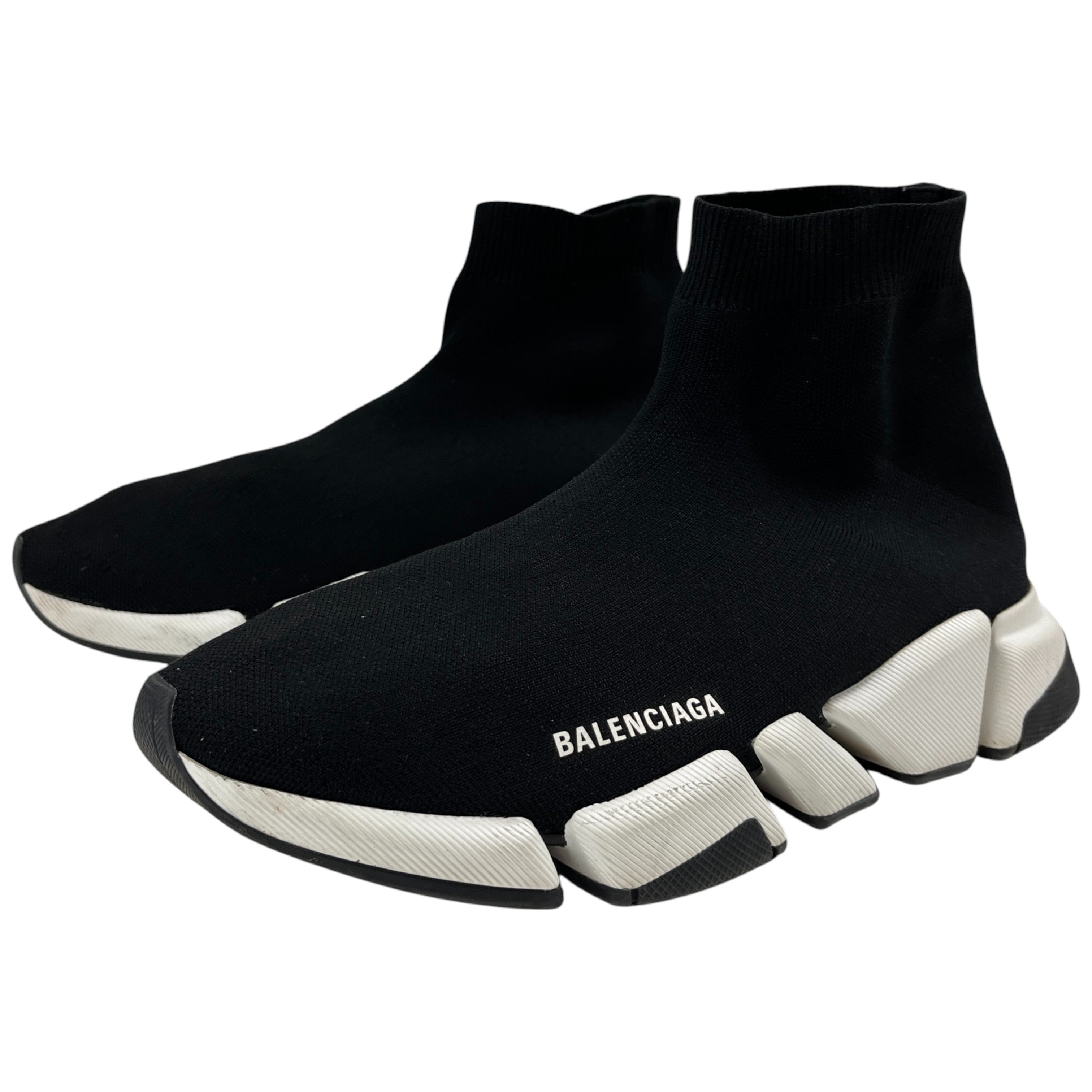 Men's Speed Sock High Trainers Black Size EU 44 / UK 10