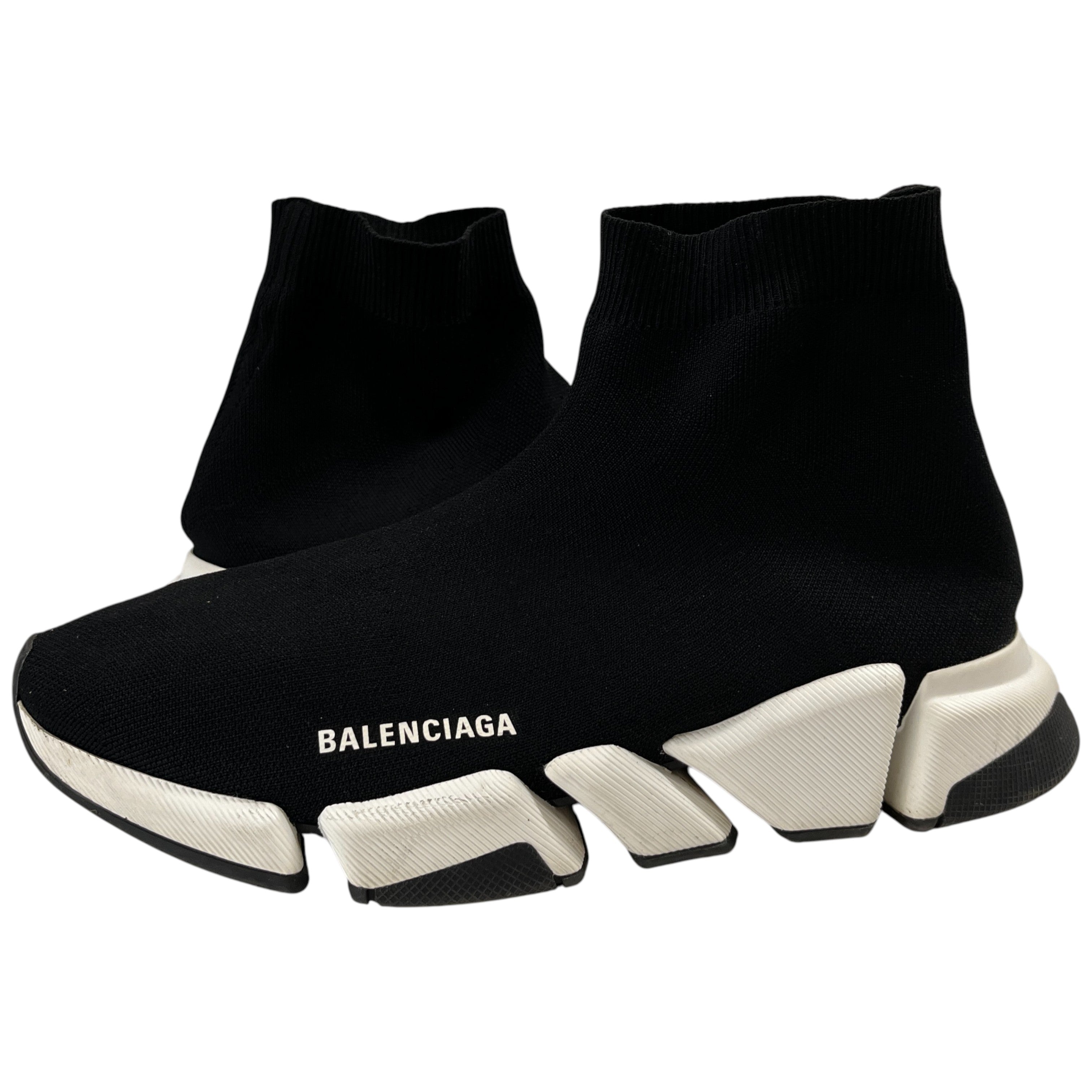 Men's Speed Sock High Trainers Black Size EU 44 / UK 10