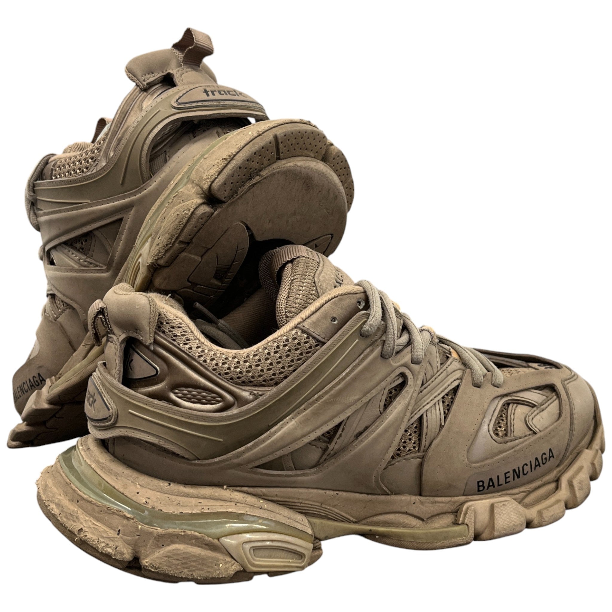 Women's Tracks Low Trainers Brown Size EU 38 / UK 5