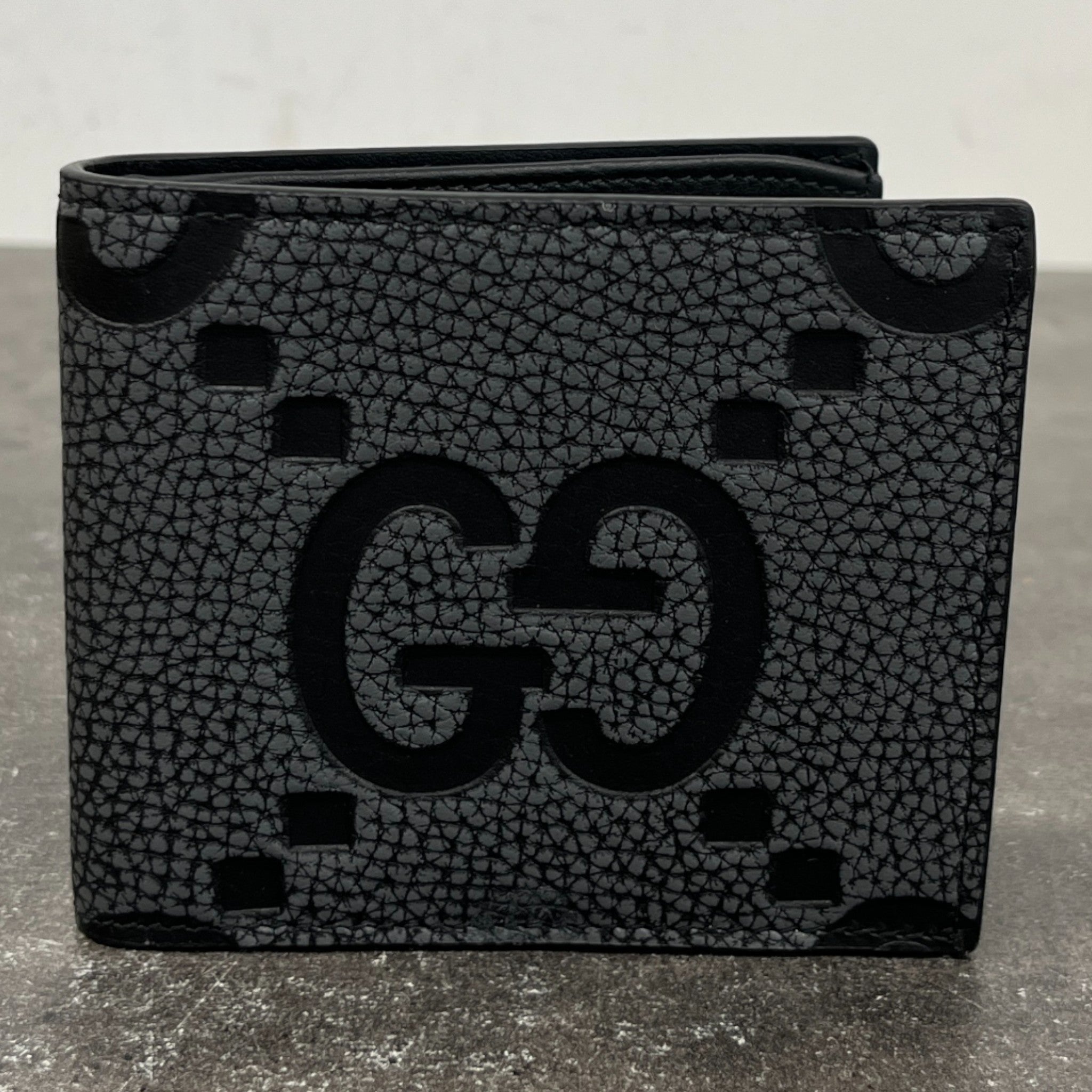 Men's Jumbo Gg Bi-Fold Wallet Black