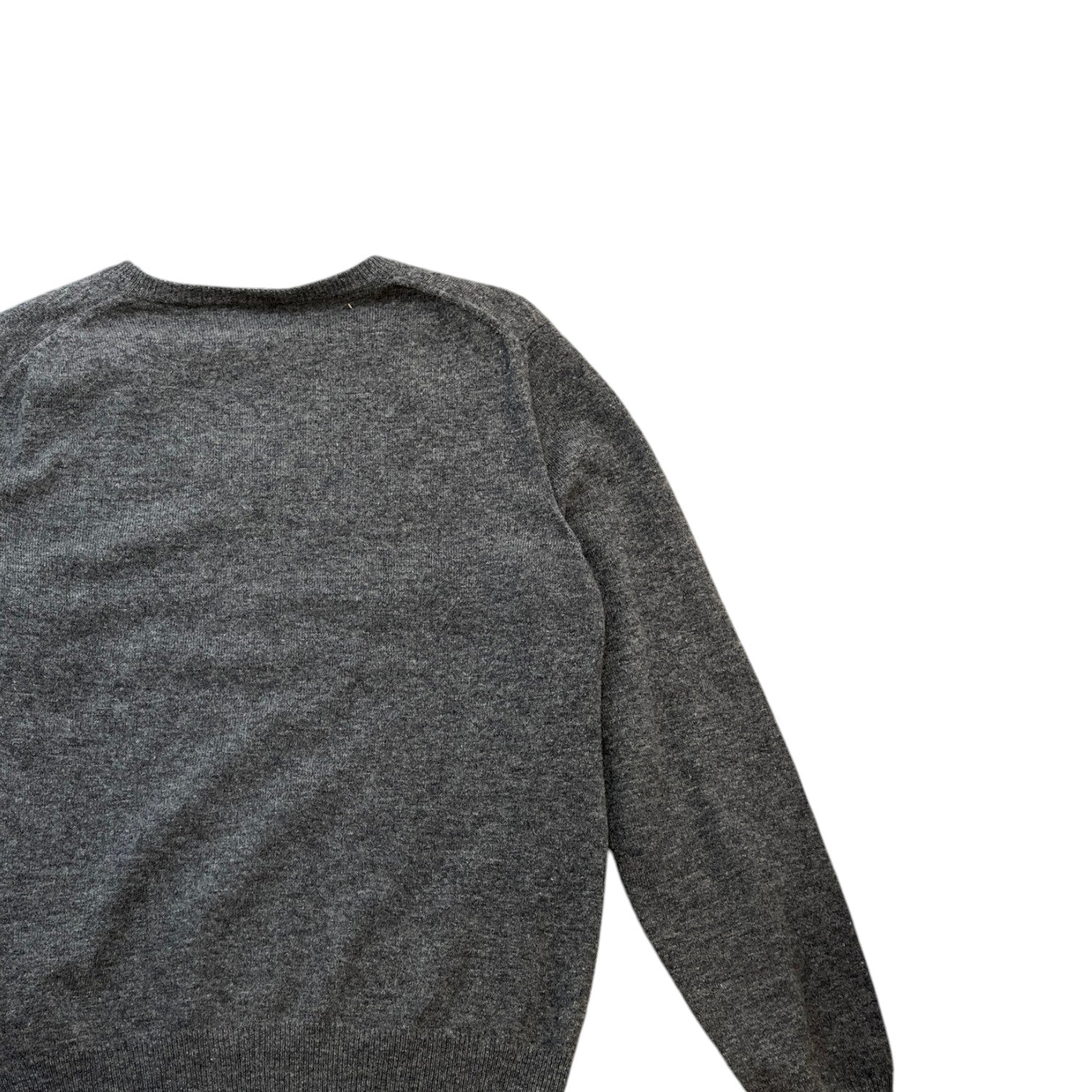 Men's Maglione Tricot Jumper Grey Size M