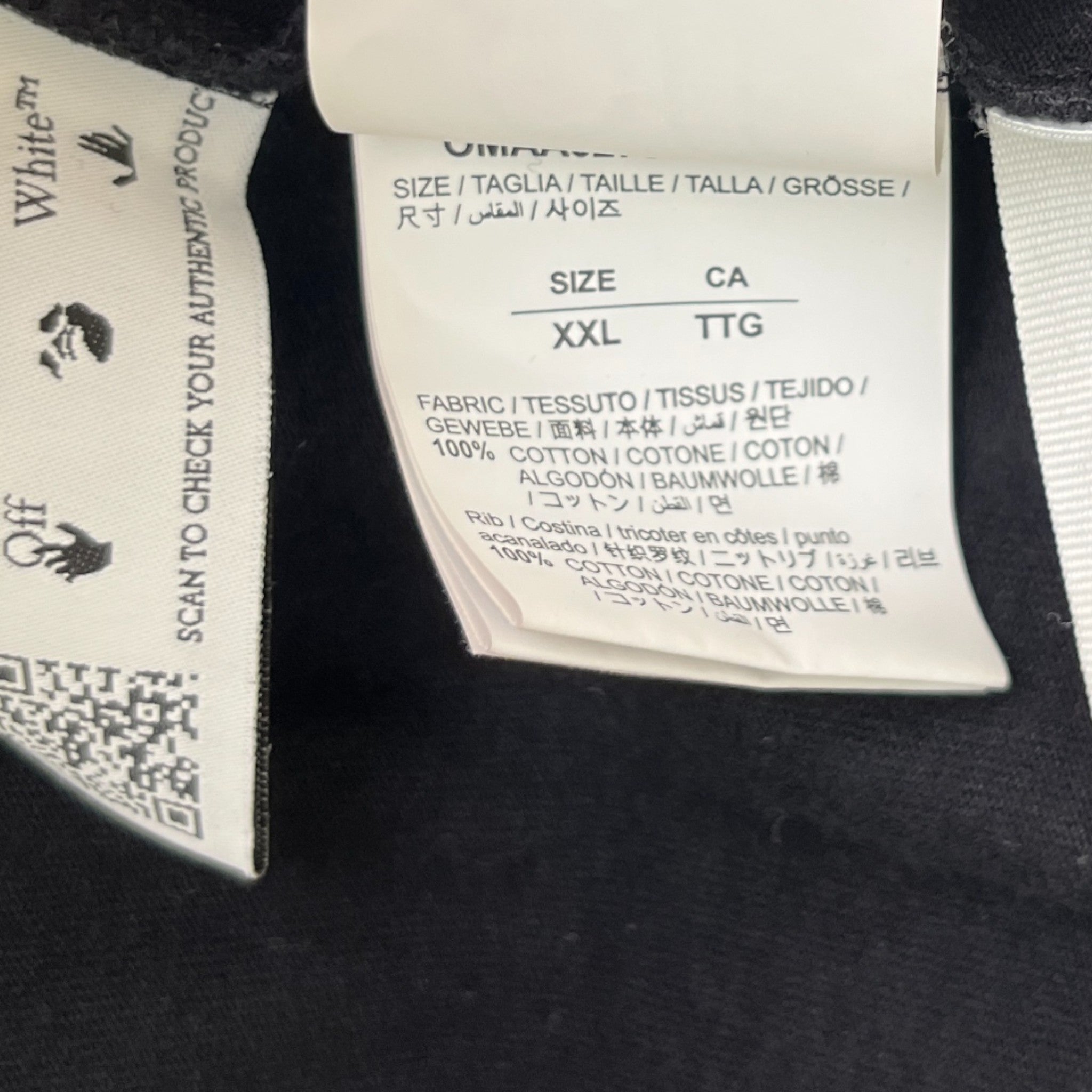 Men's Caravaggio Boy T-Shirt Black Size XXL
