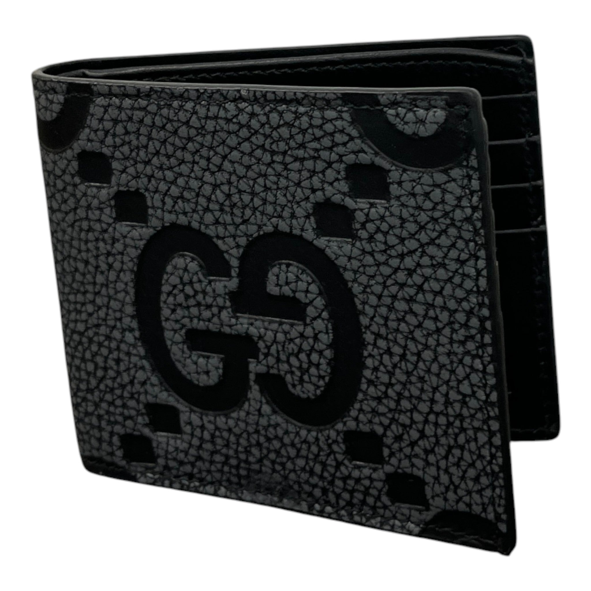 Men's Jumbo Gg Bi-Fold Wallet Black
