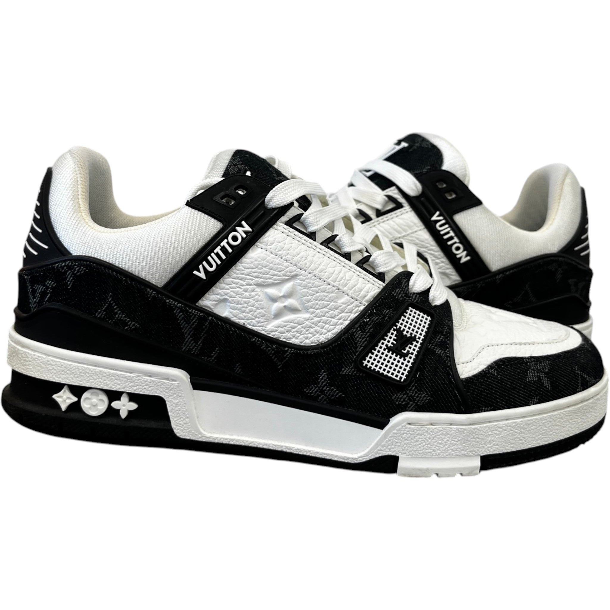 Men's Lv Low Trainers Black Size EU 39.5 / UK 5.5