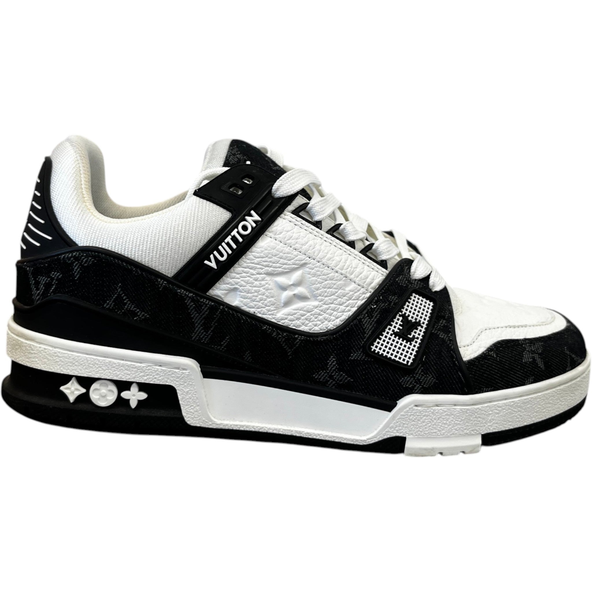 Men's Lv Low Trainers Black Size EU 39.5 / UK 5.5