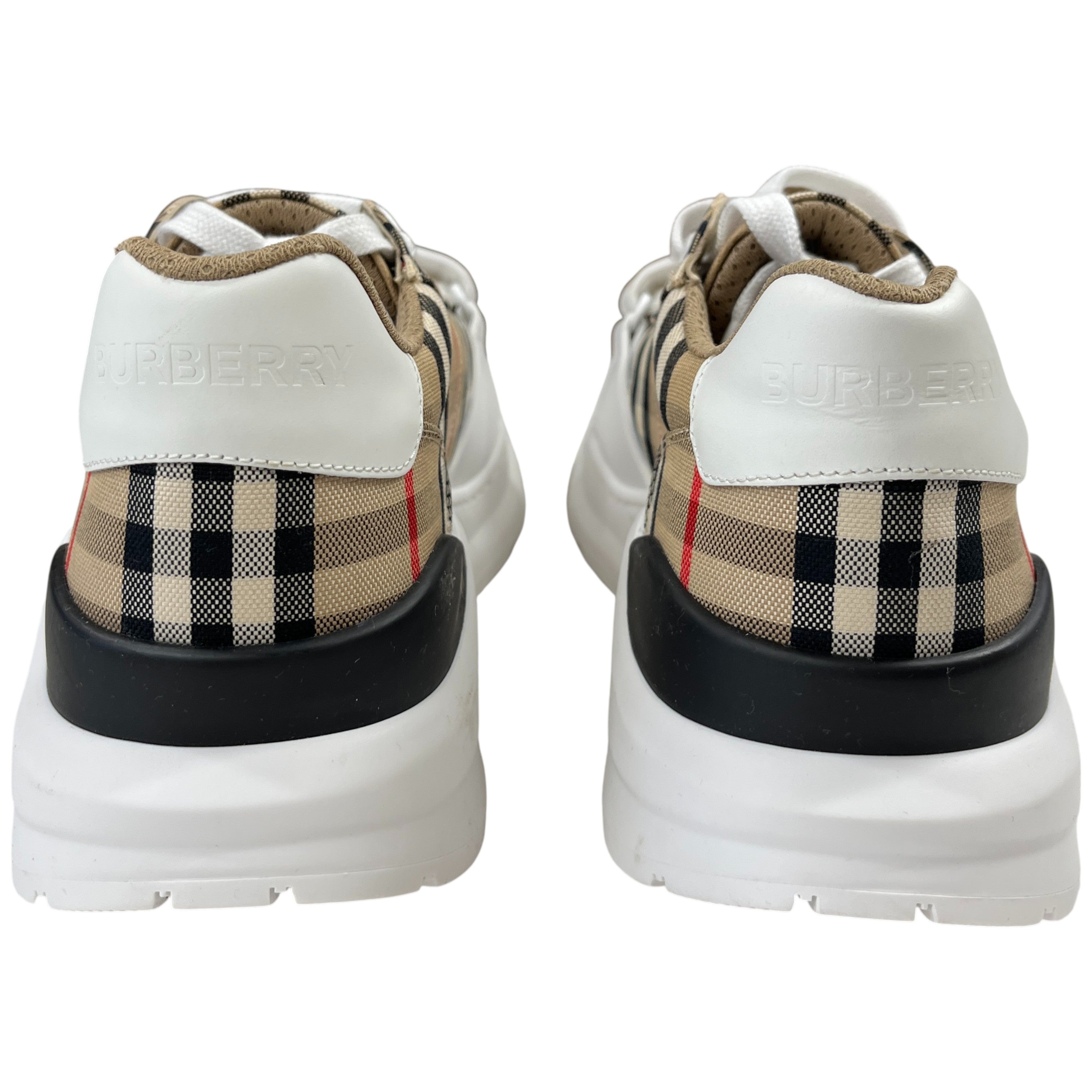 Men's New Regis Low Trainers White Size EU 42.5 / UK 8.5