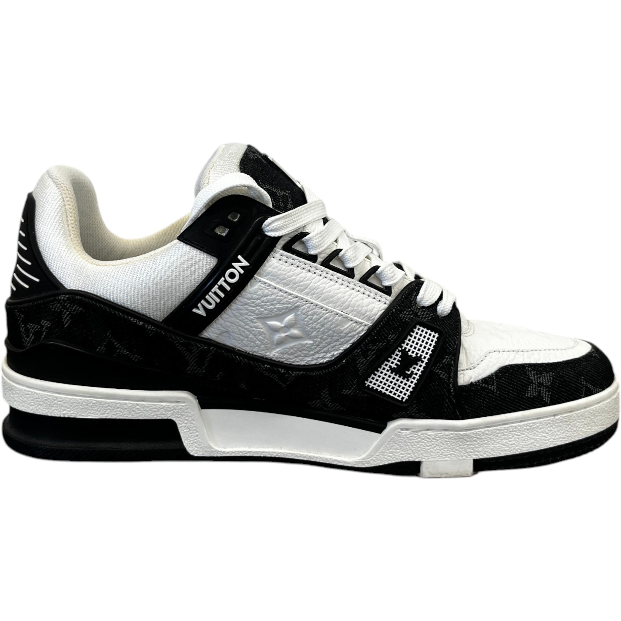 Men's Lv Low Trainers Black Size EU 39.5 / UK 5.5