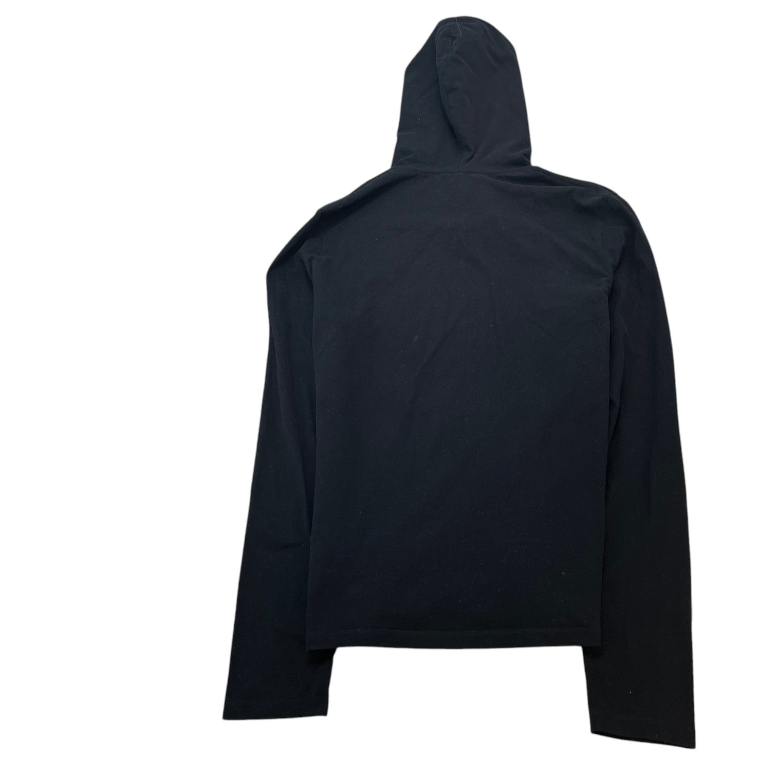 Men's Logo Print Hoodie Black Size L
