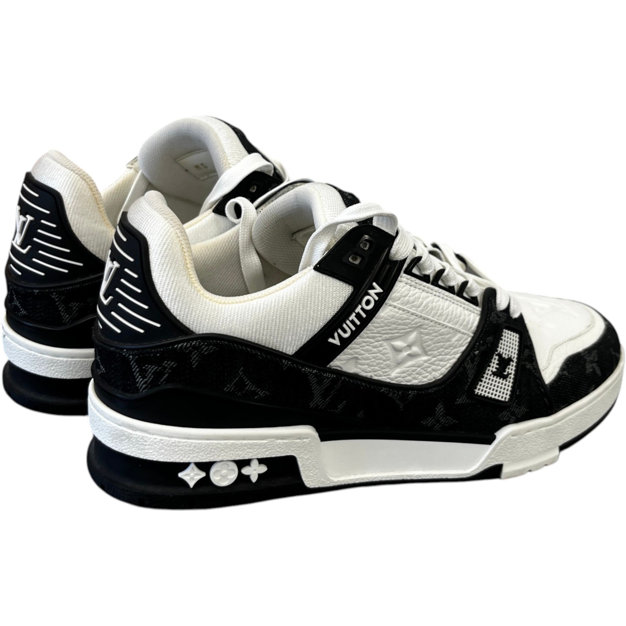 Men's Lv Low Trainers Black Size EU 39.5 / UK 5.5