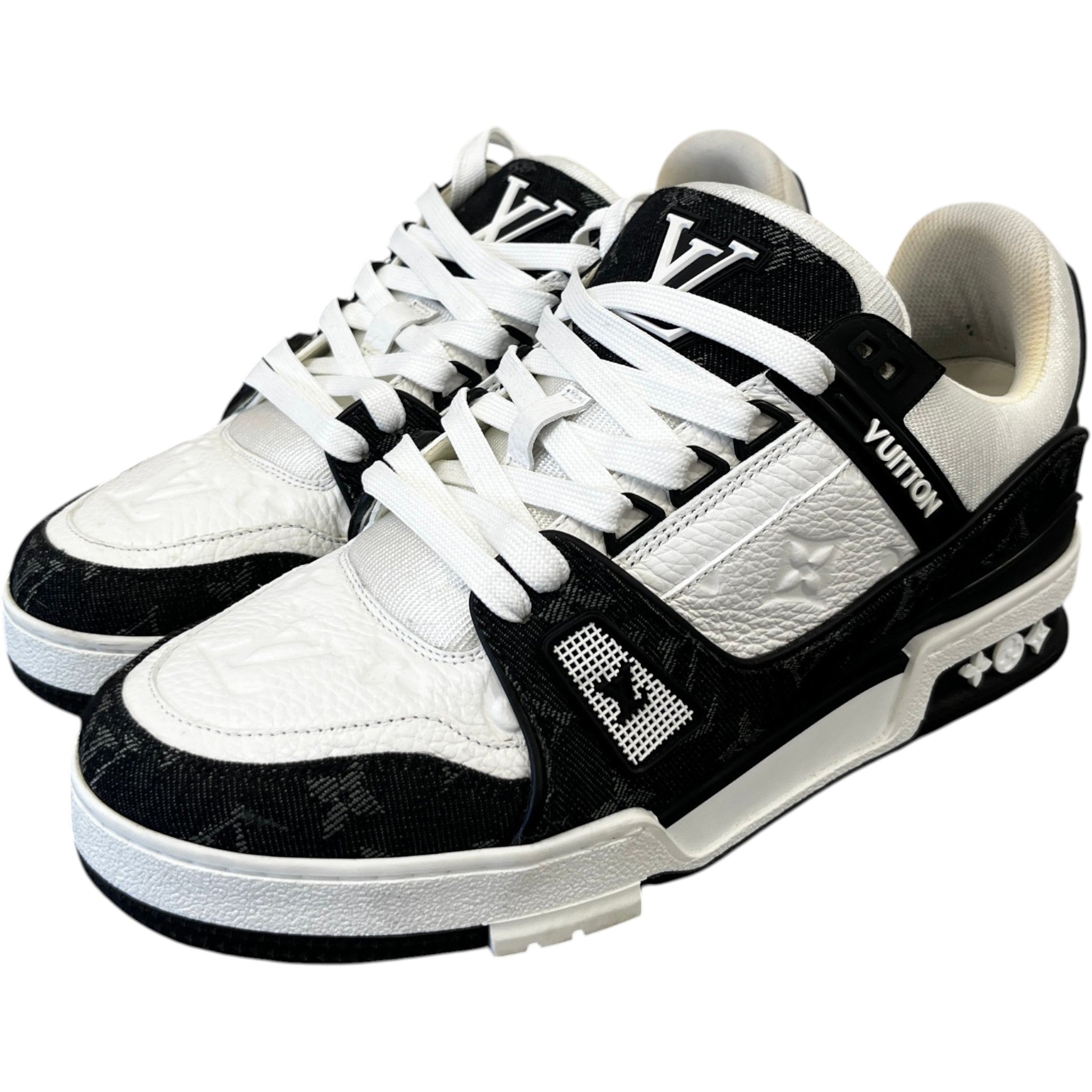Men's Lv Low Trainers Black Size EU 39.5 / UK 5.5