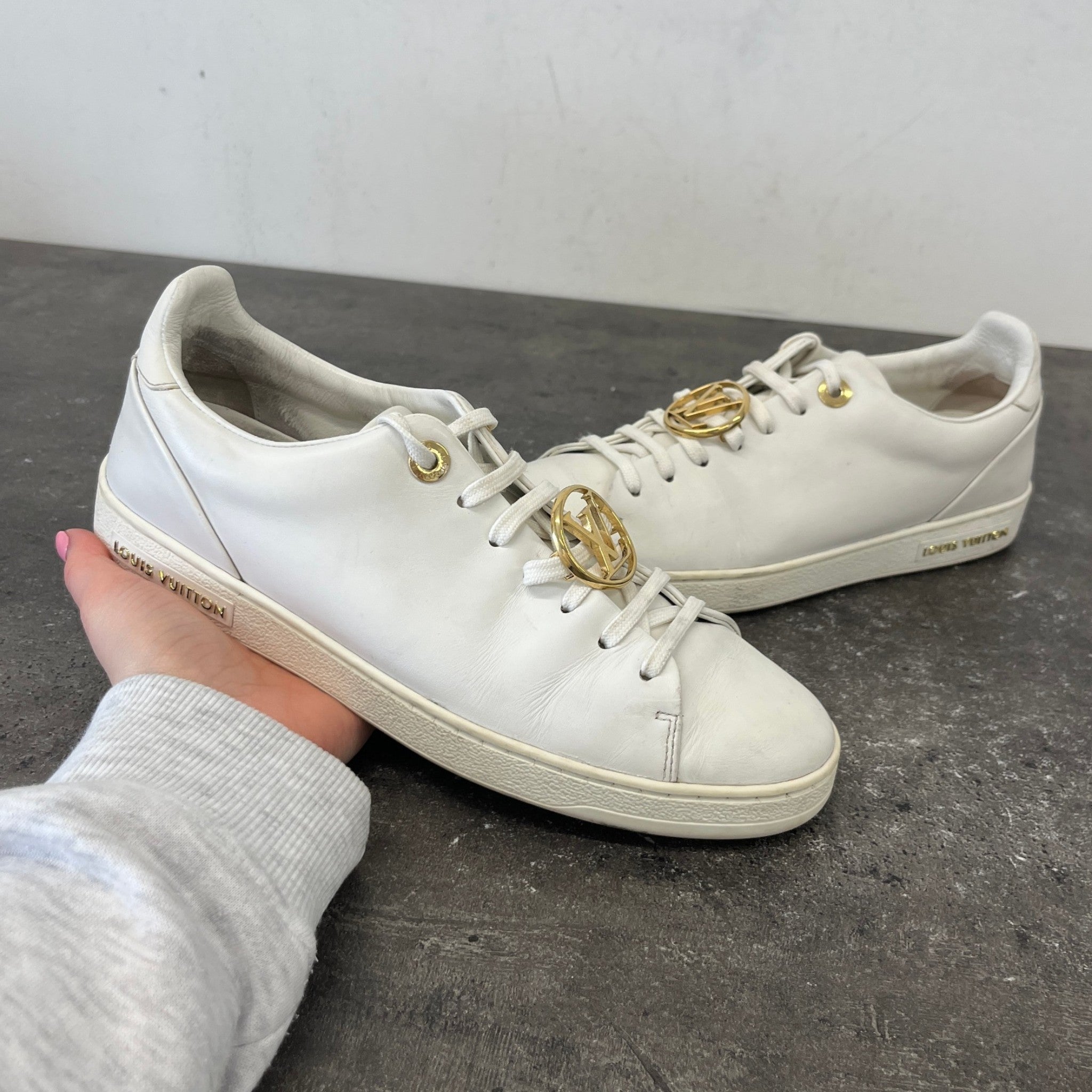 Women's Frontrow Low Trainers White Size EU 38 / UK 5